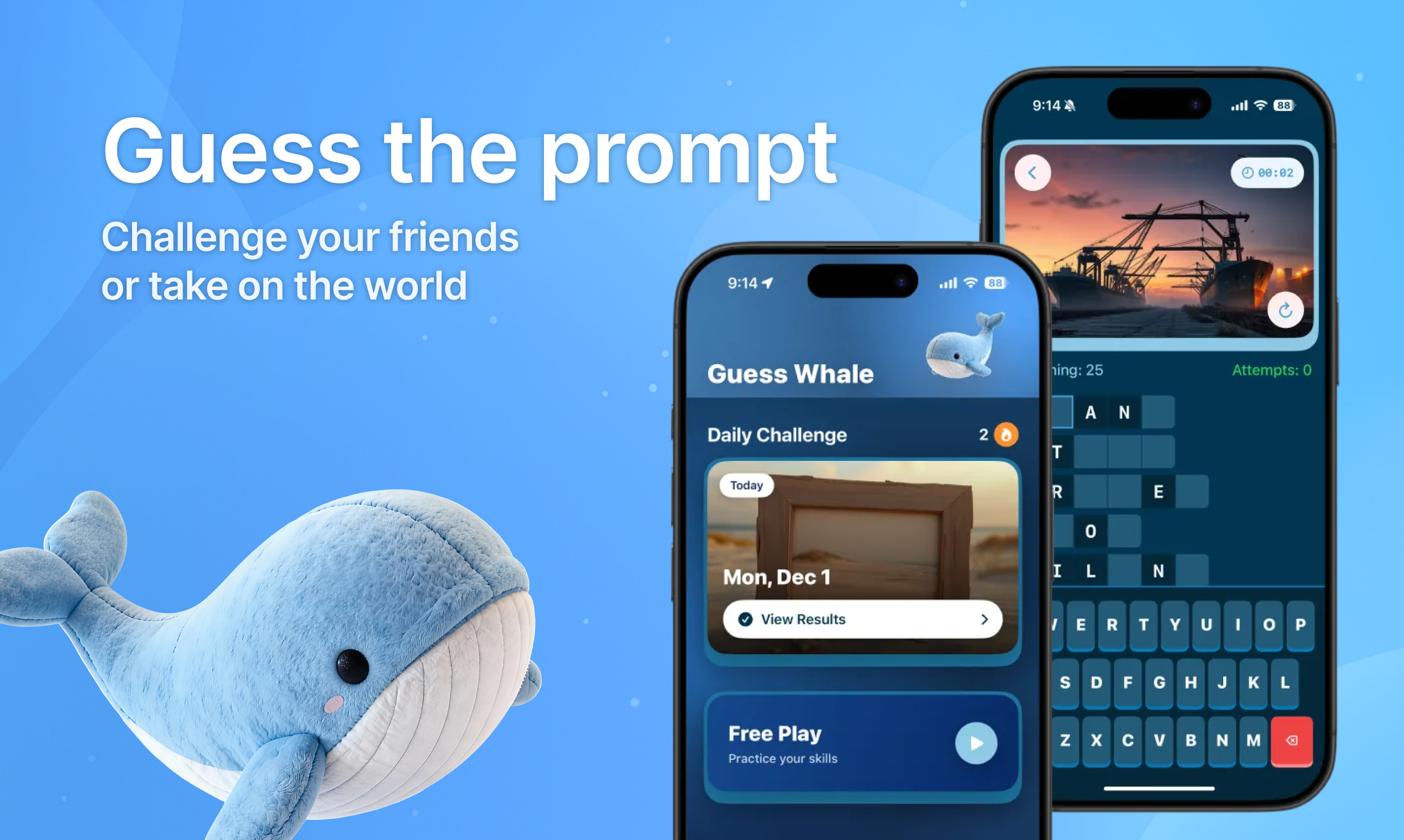 Guess Whale screenshot 2