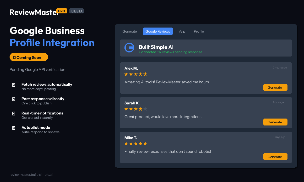 ReviewMaster Pro Beta screenshot 4
