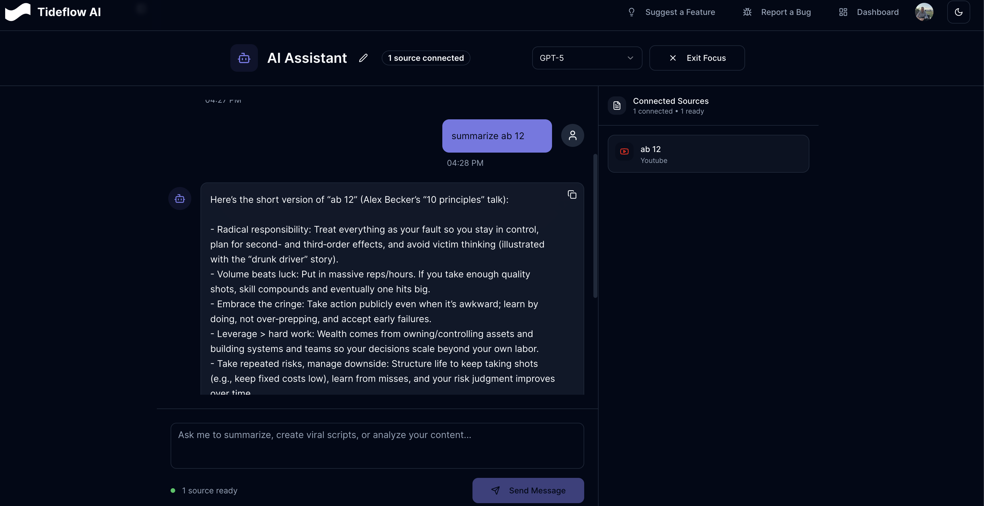 Tideflow AI screenshot 4