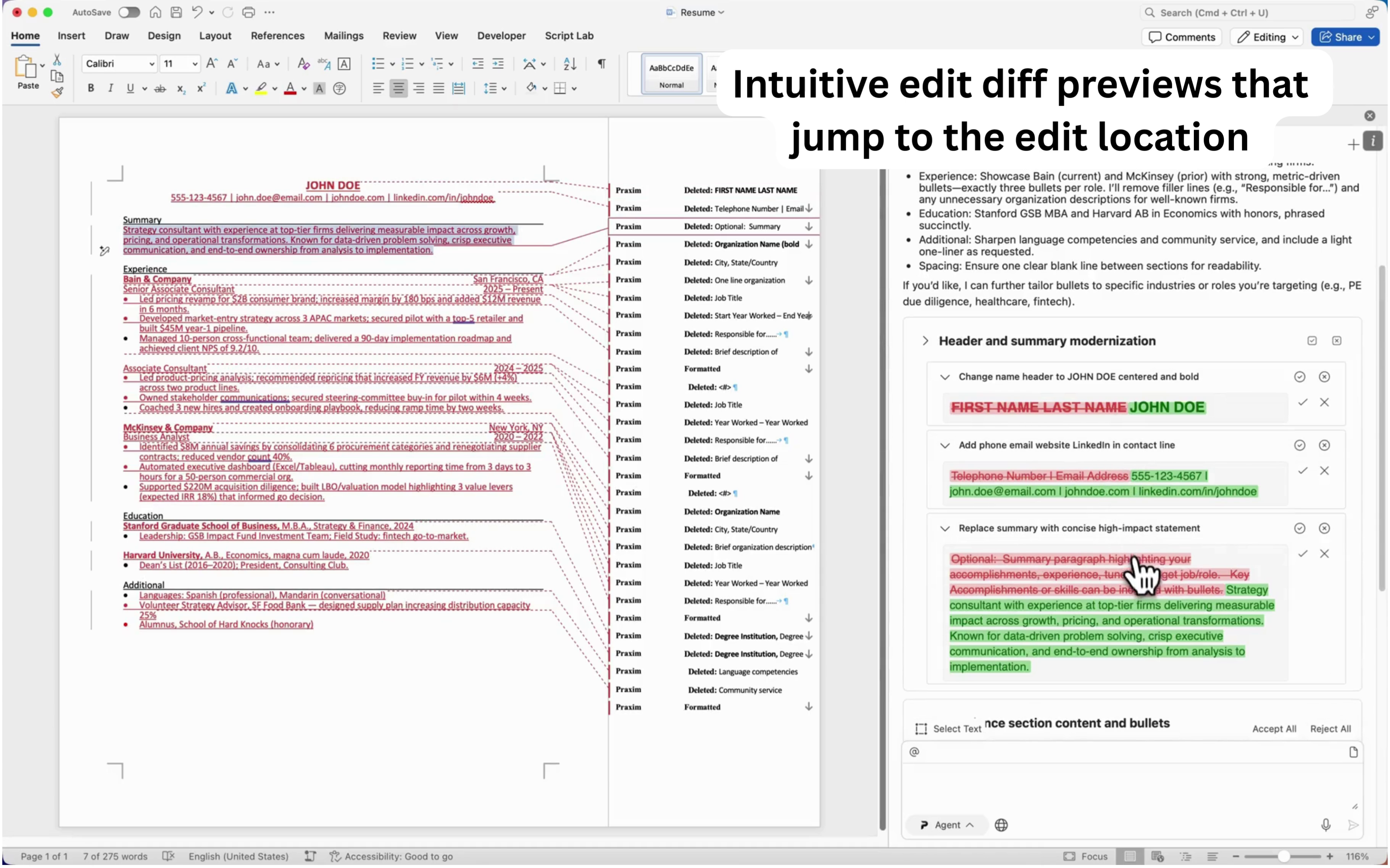 Praxim for Word screenshot 5