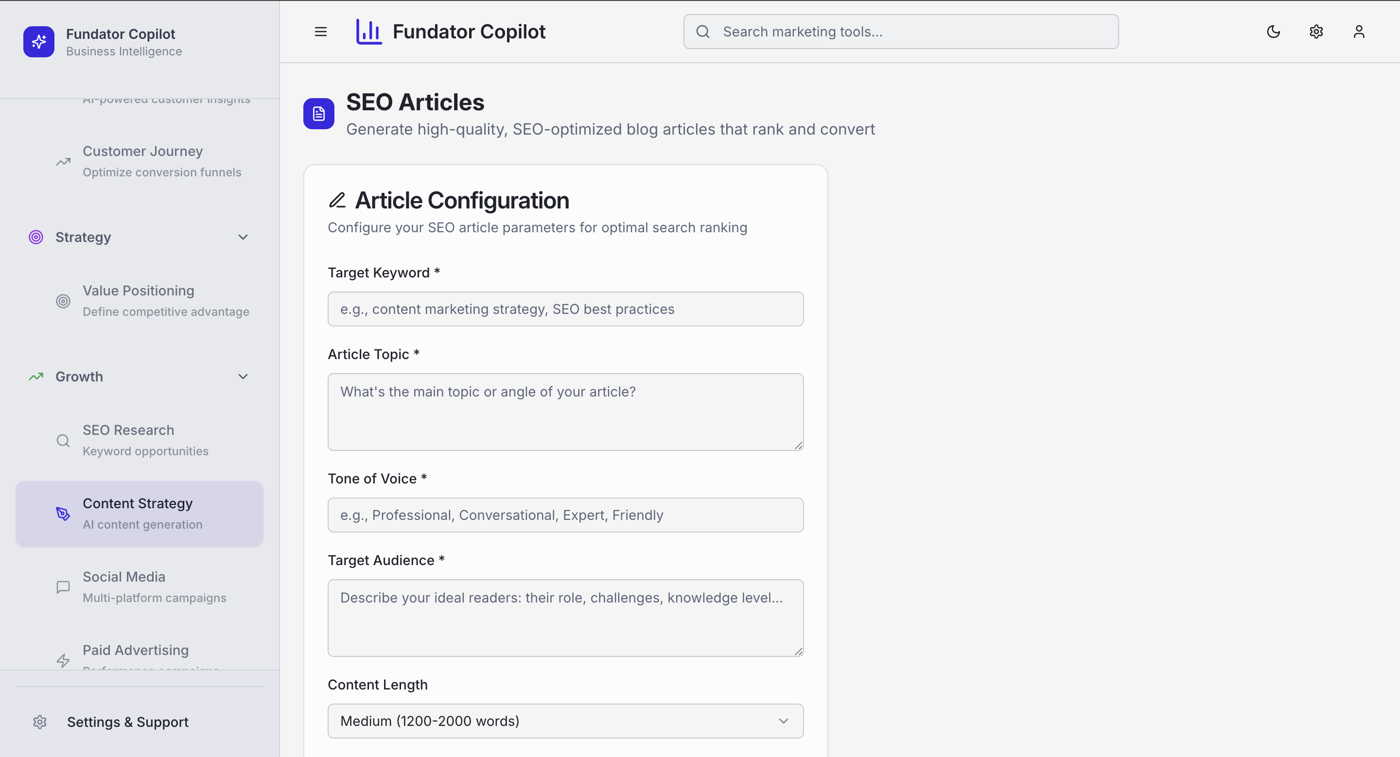 Fundator Copilot screenshot 10
