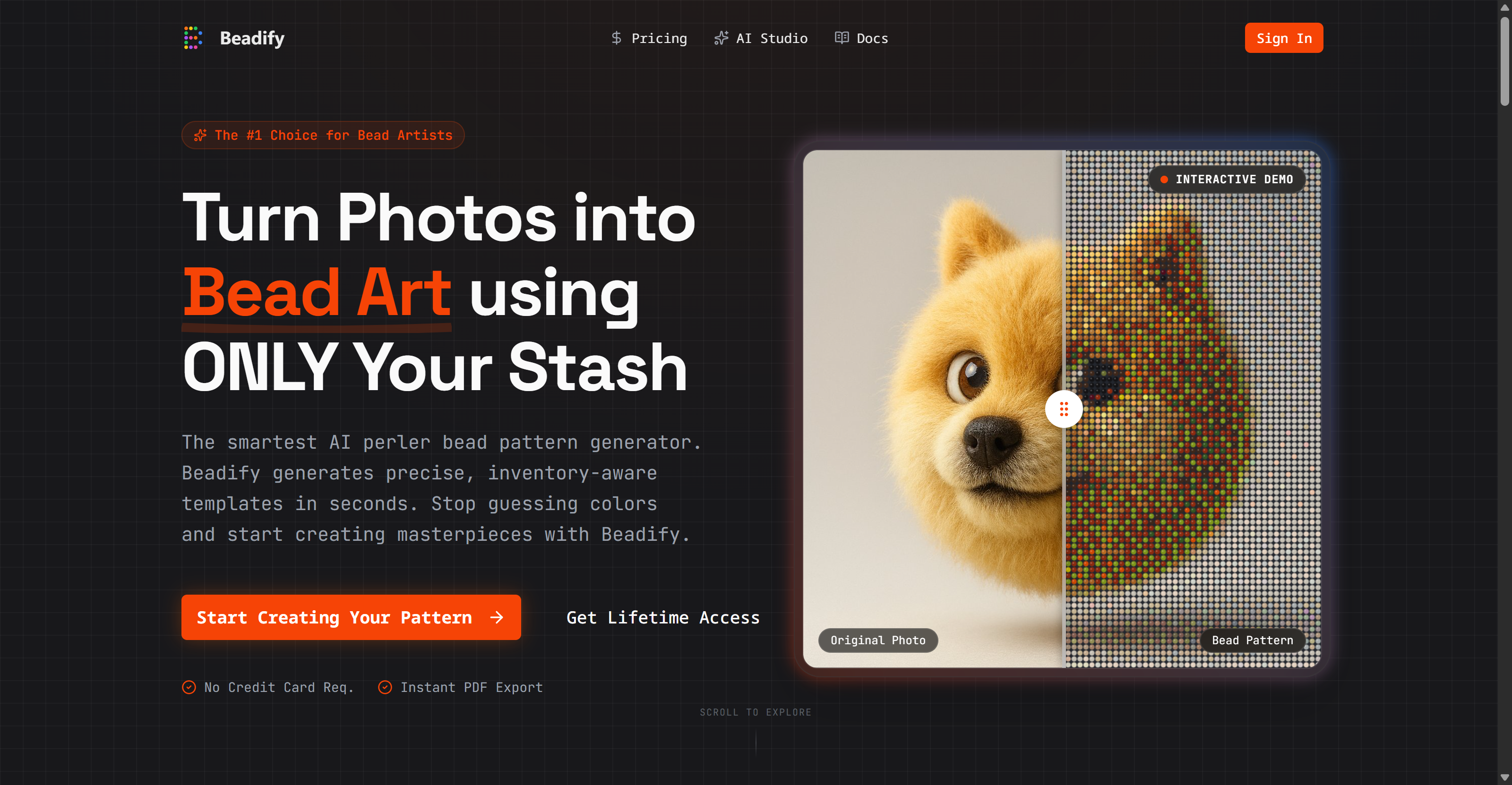 Beadify screenshot 2