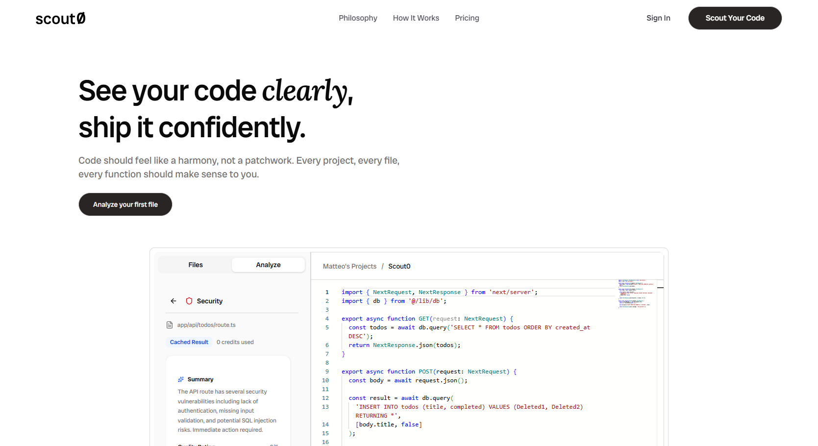 Scout0 screenshot 4