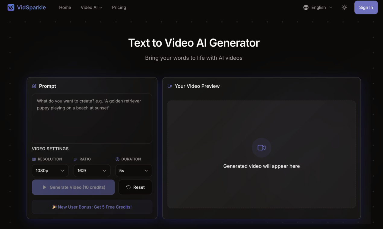VidSparkle screenshot 5