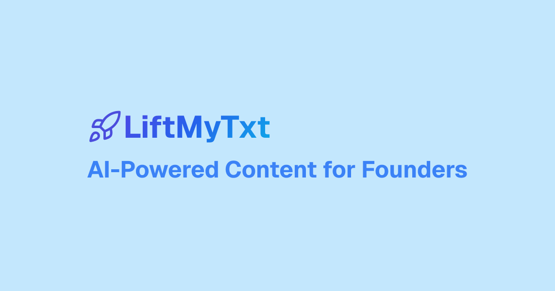 LiftMyTxt screenshot 1