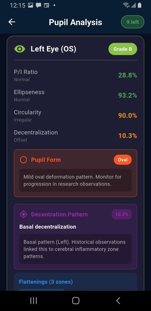 PupilMetrics Research Tool screenshot 13