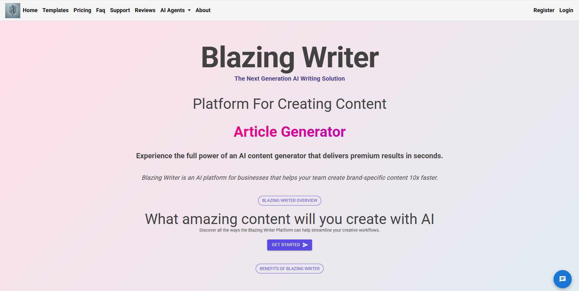 Blazing Writer screenshot 2