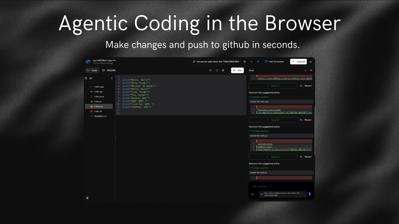 Terramind: Code screenshot 6