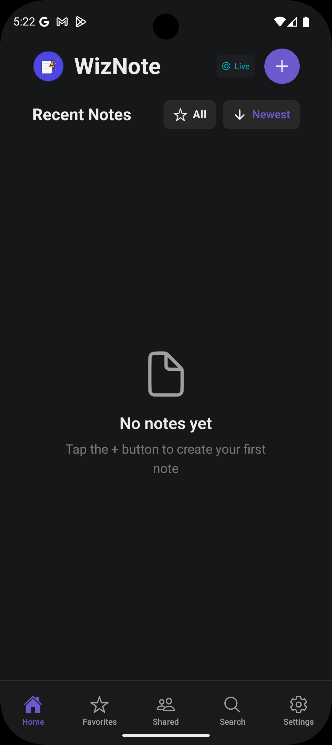 WizNote screenshot 3