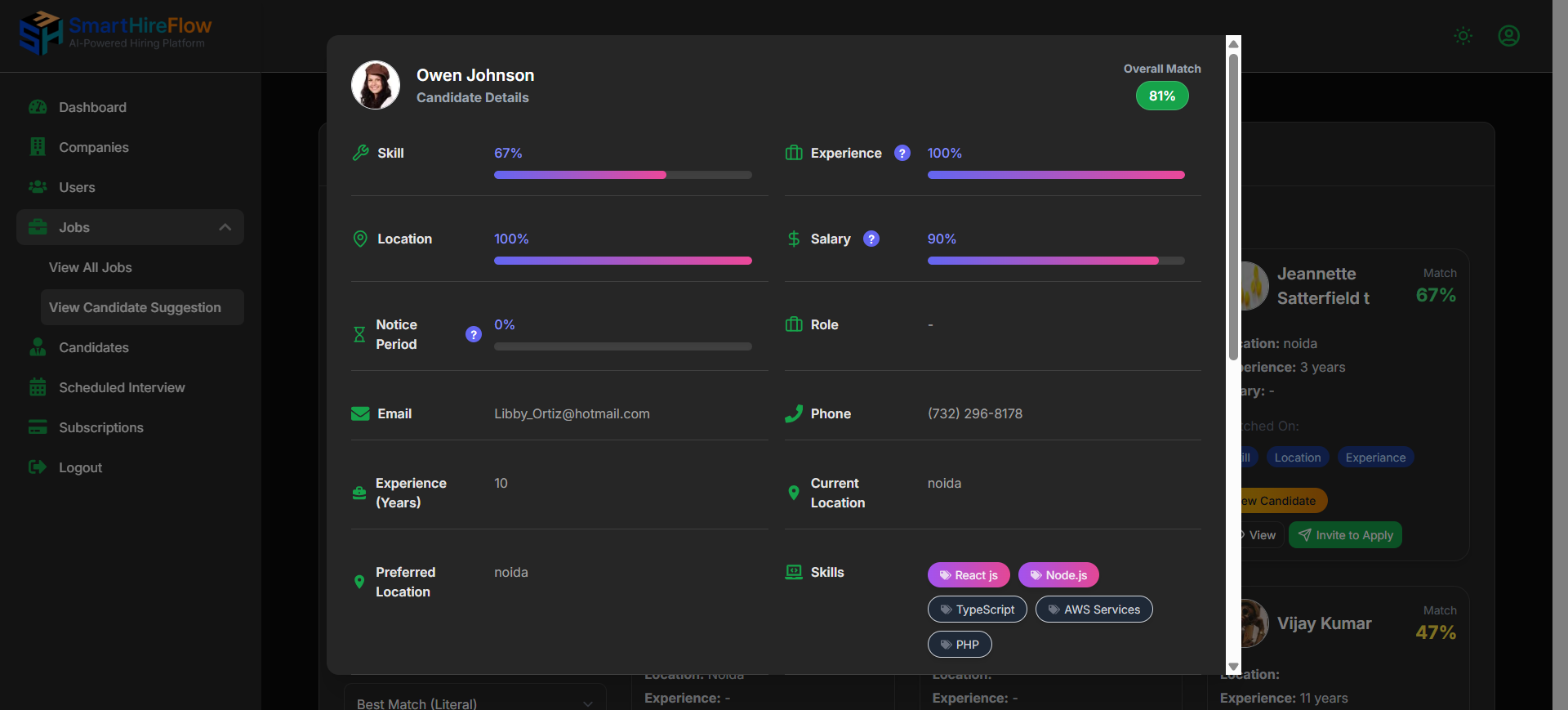 SmartHireFlow screenshot 3