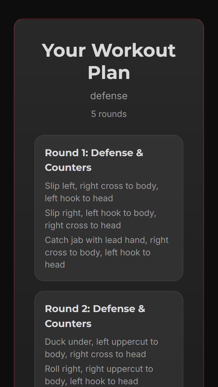 AI Boxing Coach screenshot 2