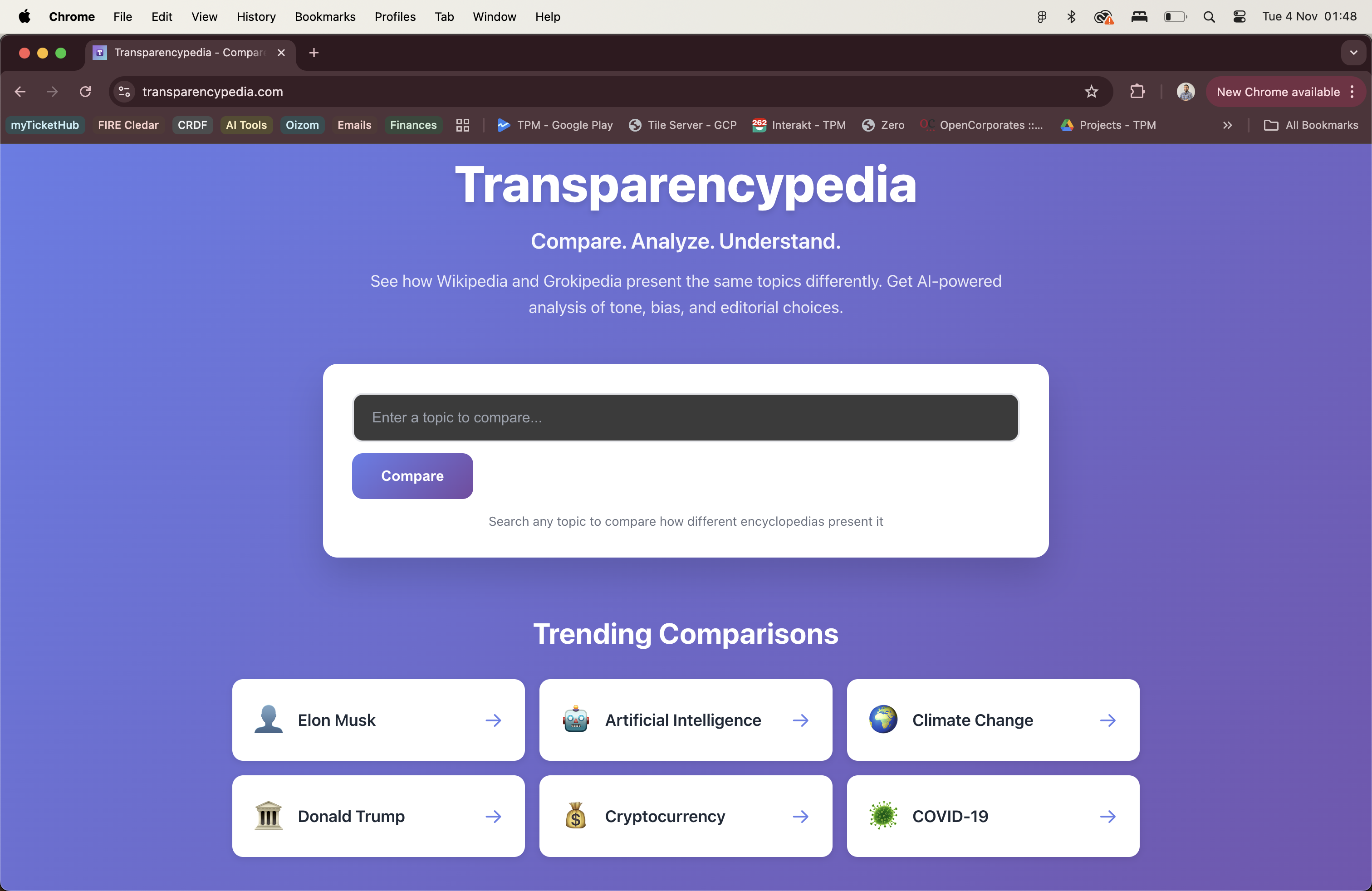 Transparencypedia screenshot 3