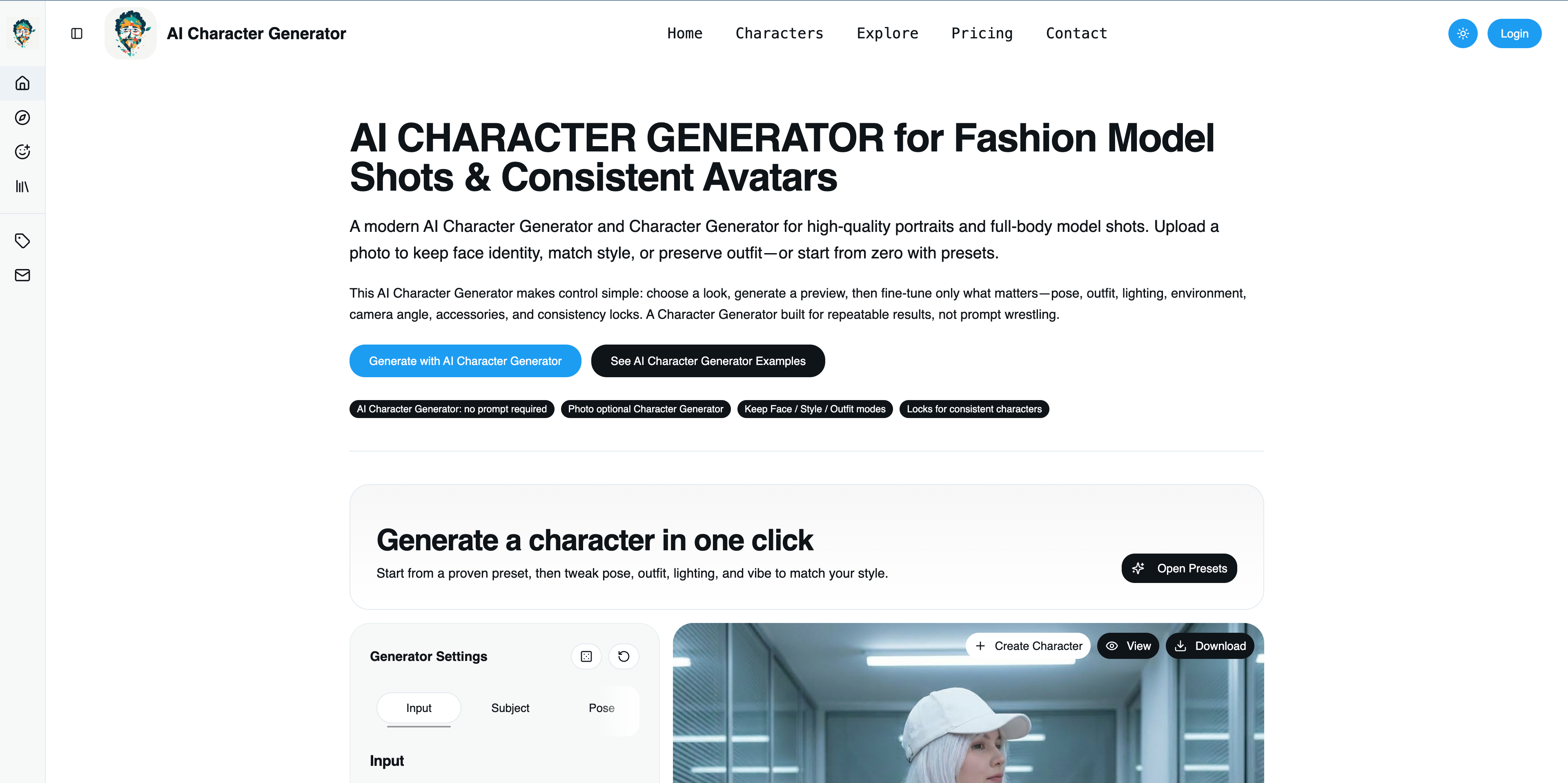 AI Character Generator screenshot 1