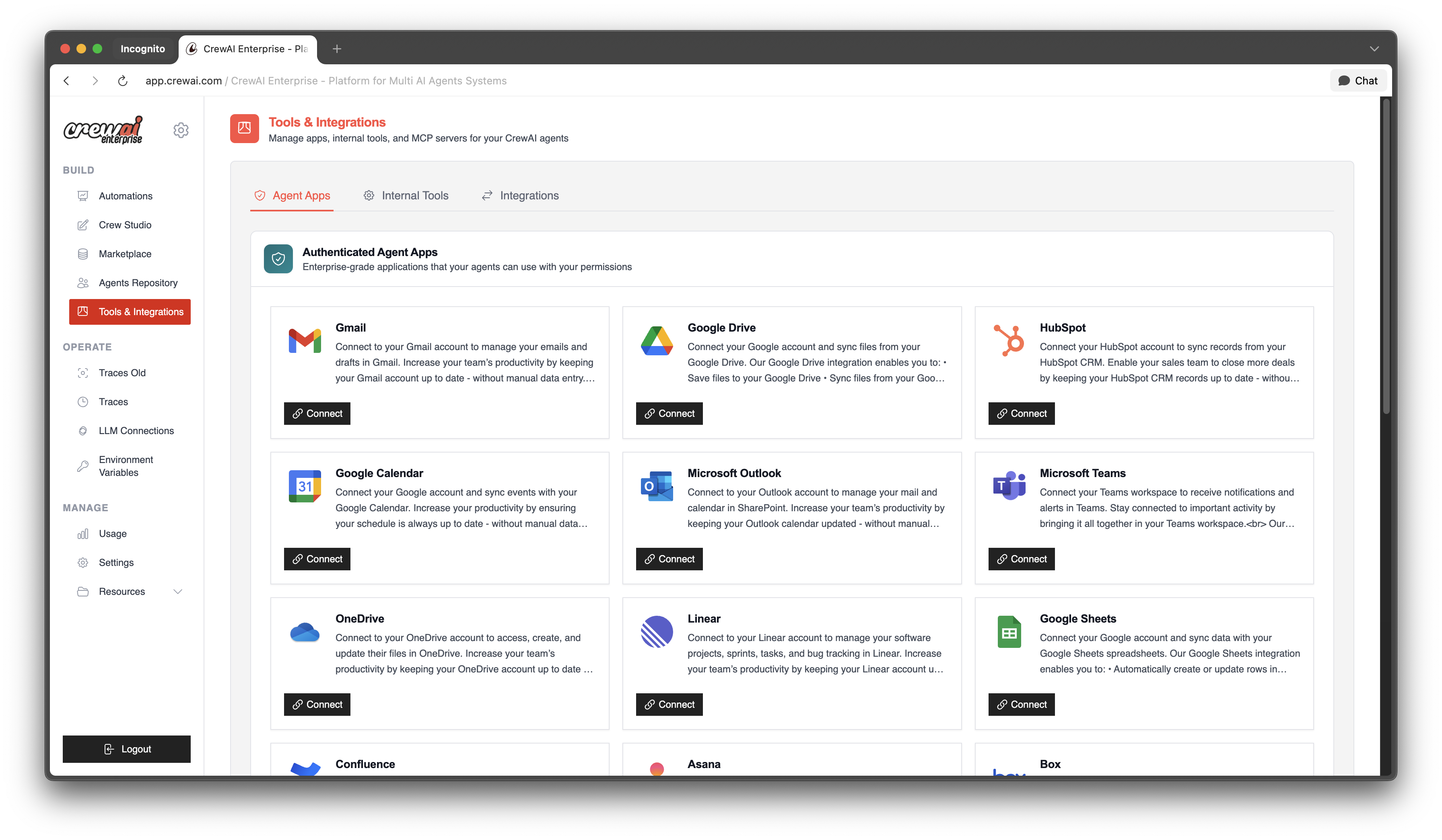 CrewAI AMP - Agent Management Platform screenshot 6