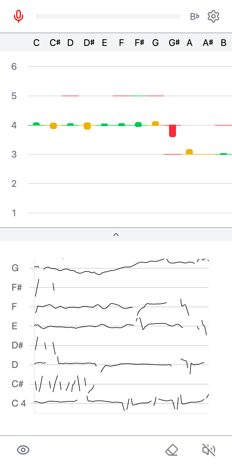 PitchLog screenshot 1