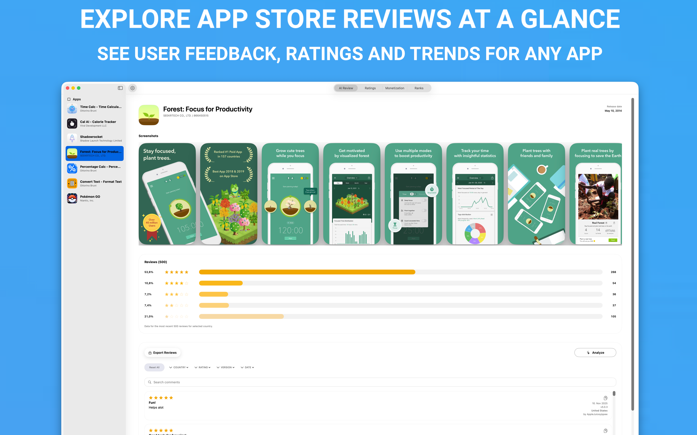 AppReview AI screenshot 1