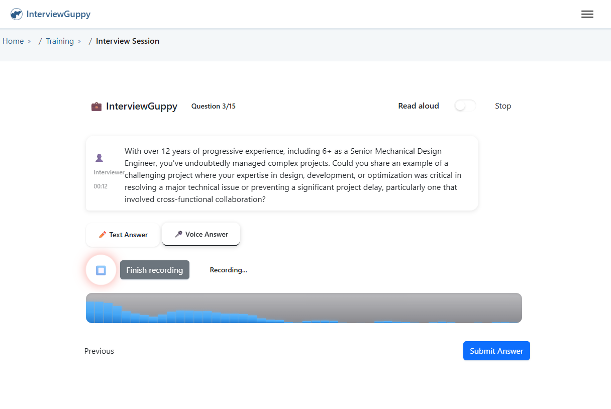 InterviewGuppy - Interview prep tool screenshot 7