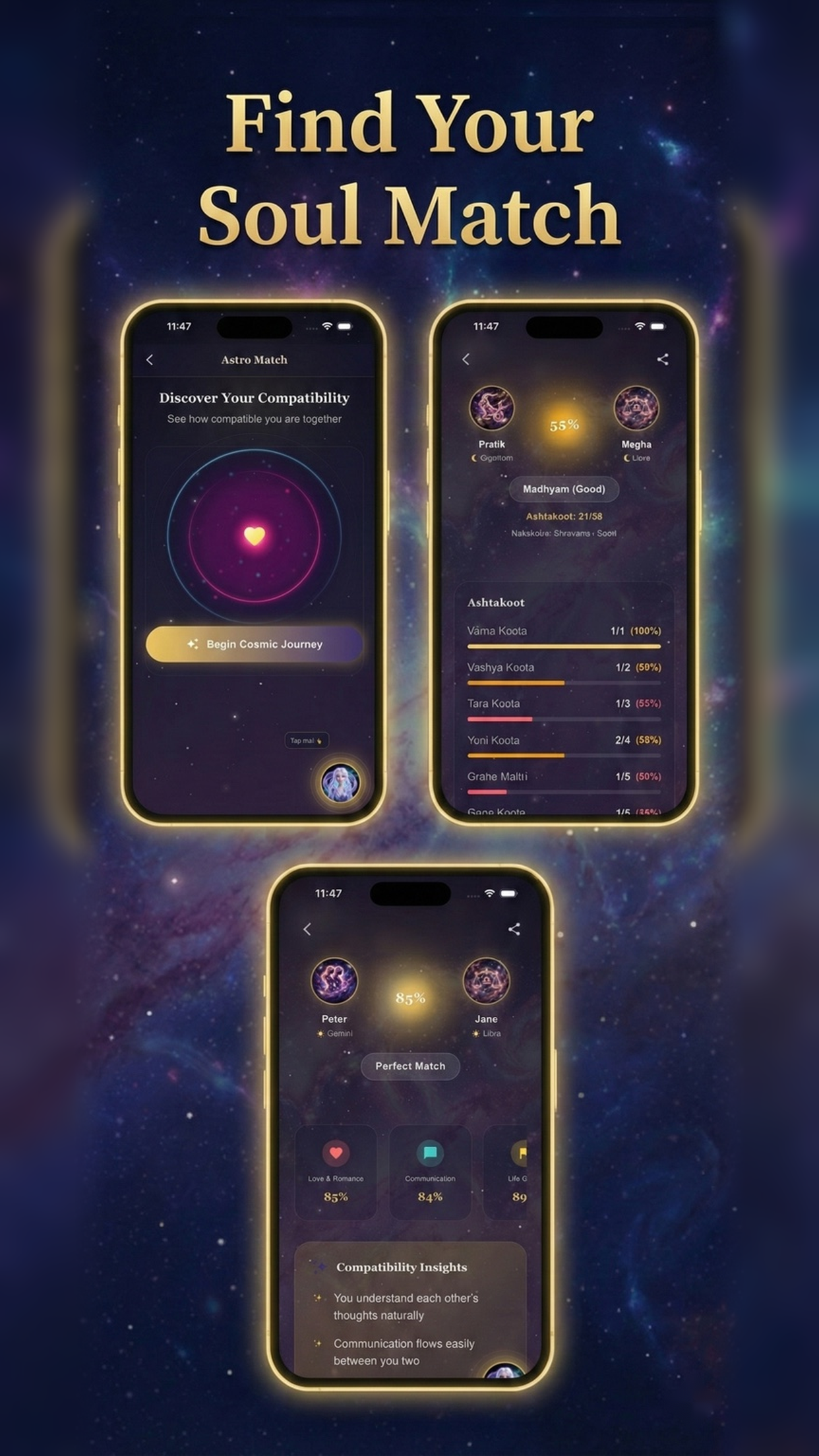 AstroAura: AI Astrology & Vedic Kundli screenshot 7