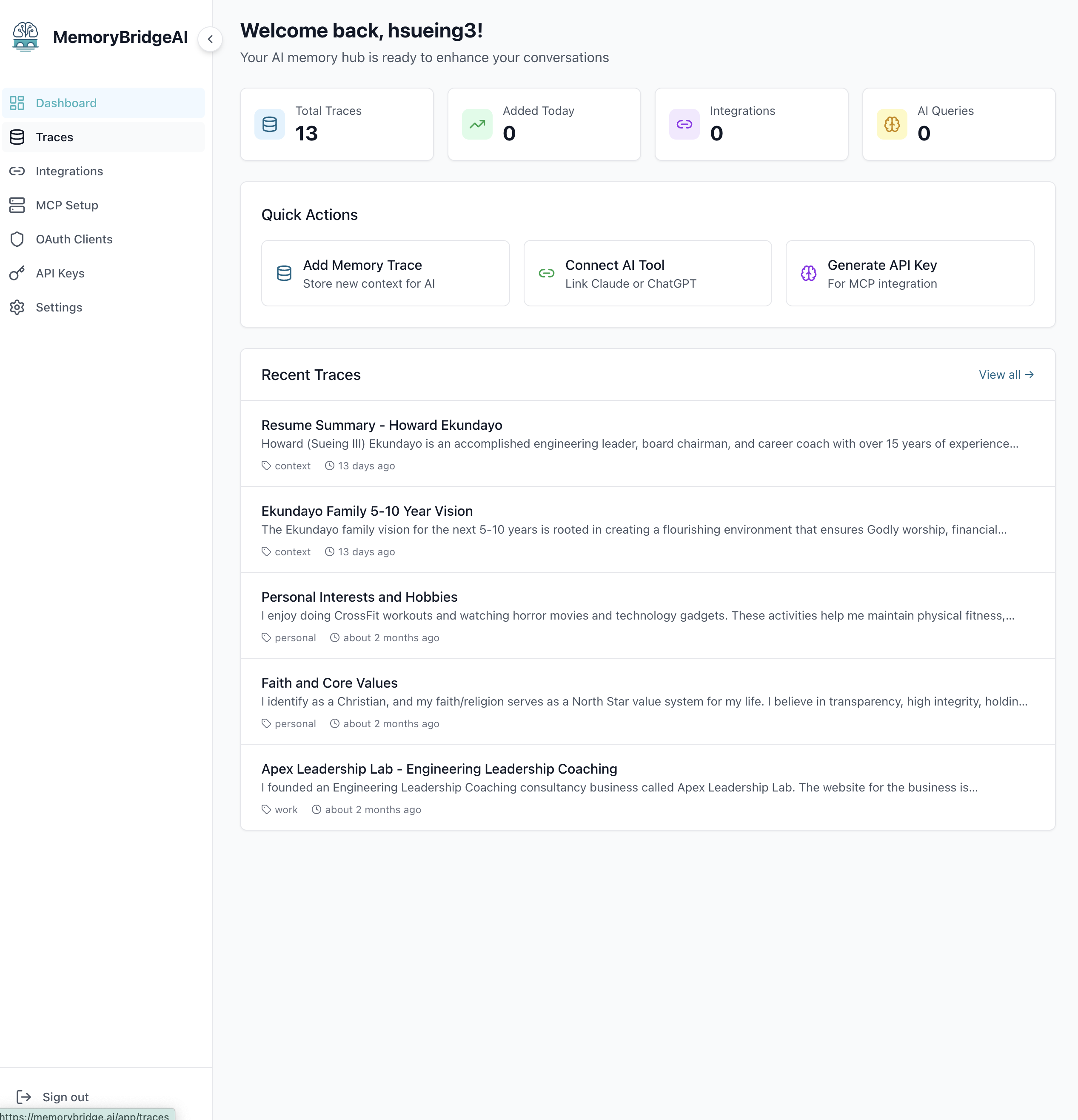 MemoryBridgeAI screenshot 4