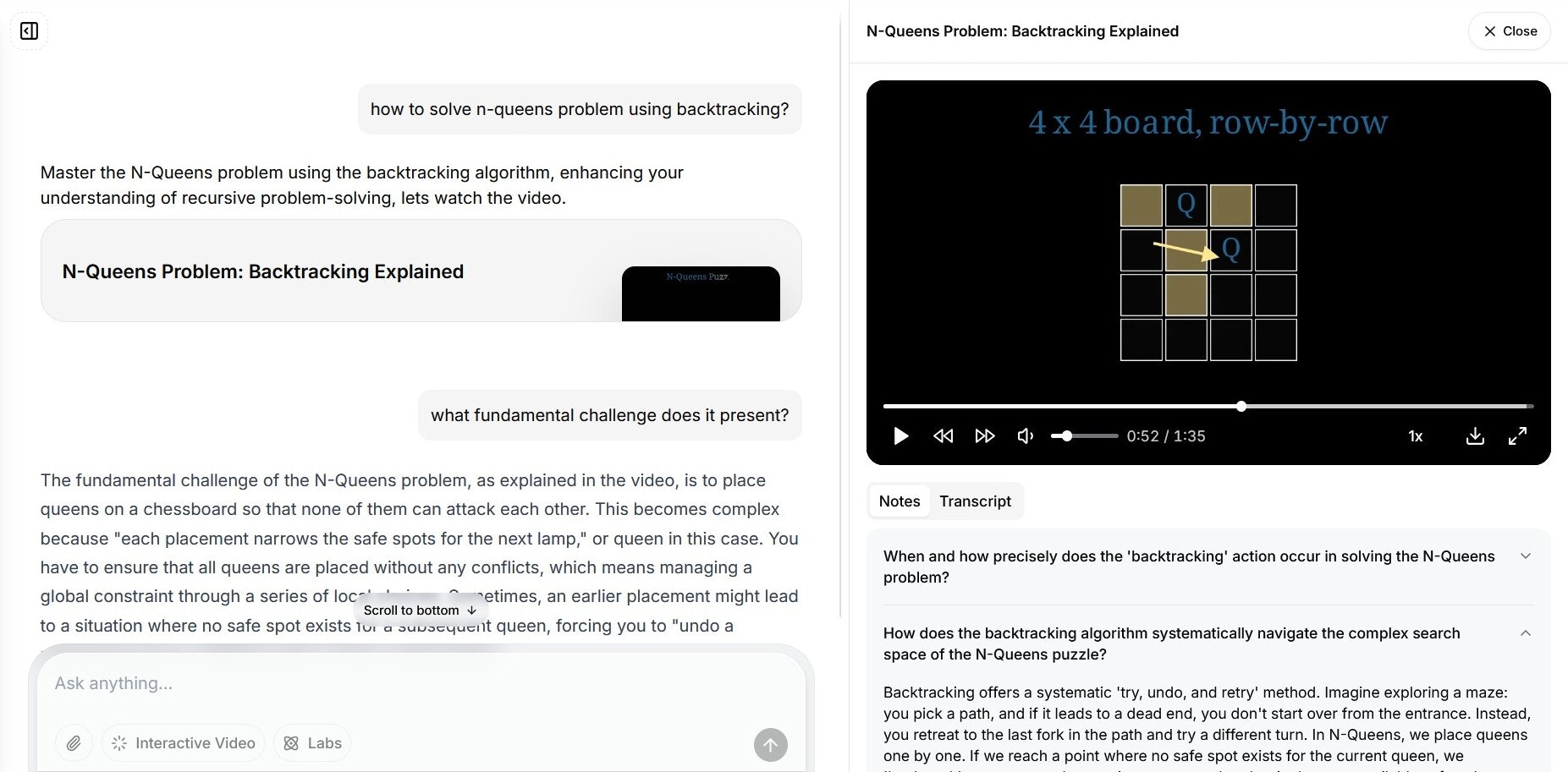 Relearn screenshot 2