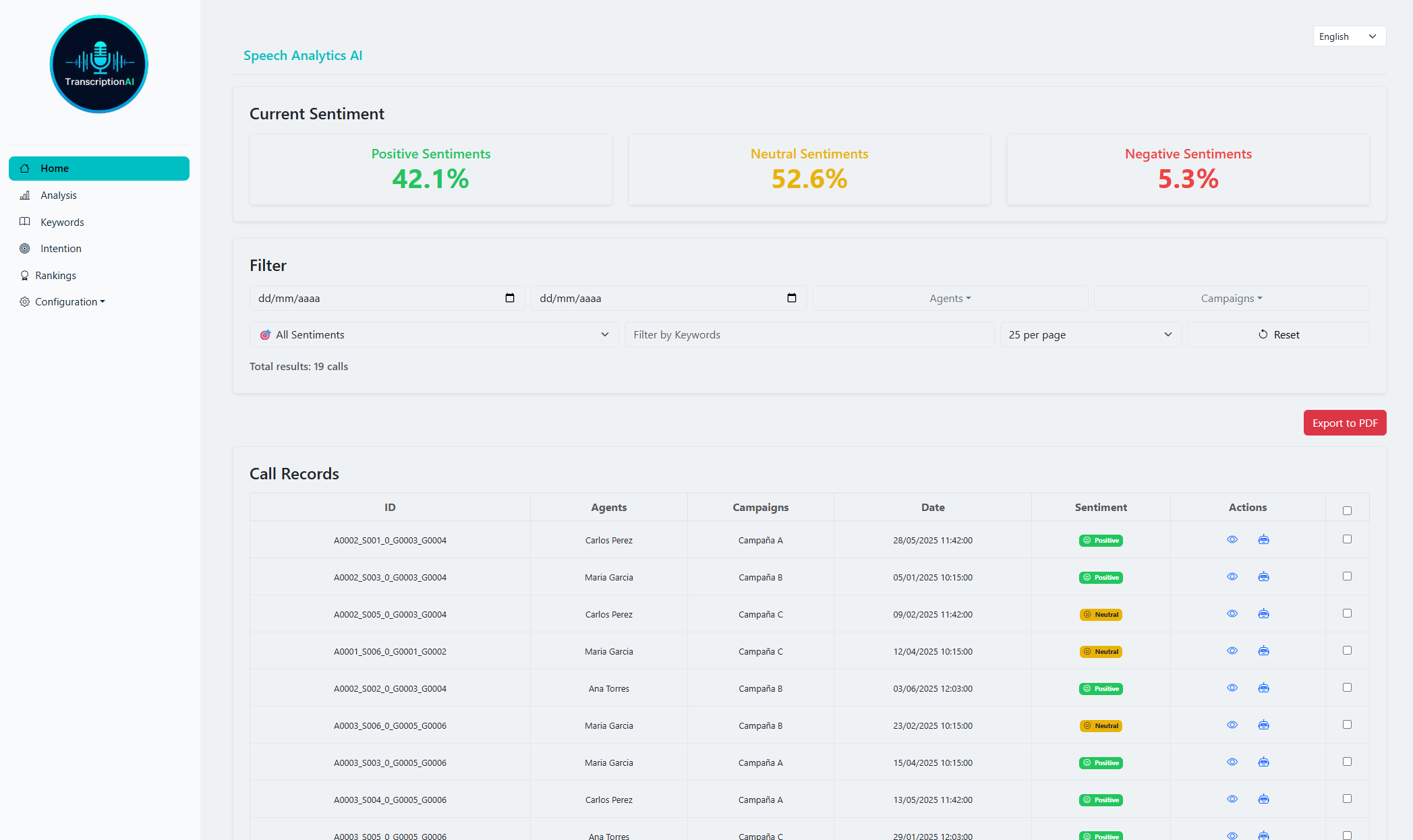 TranscriptionAI screenshot 1
