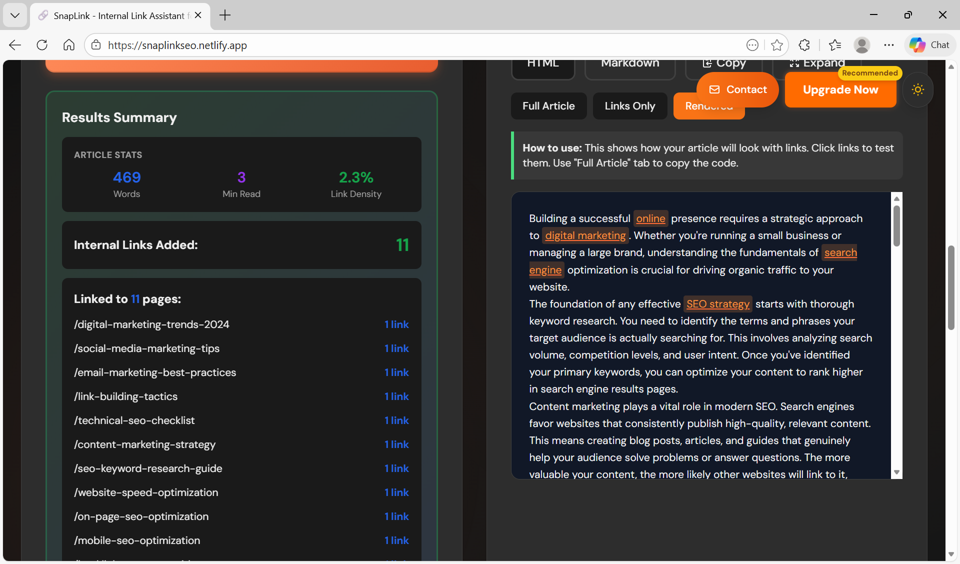 SnapLink screenshot 4