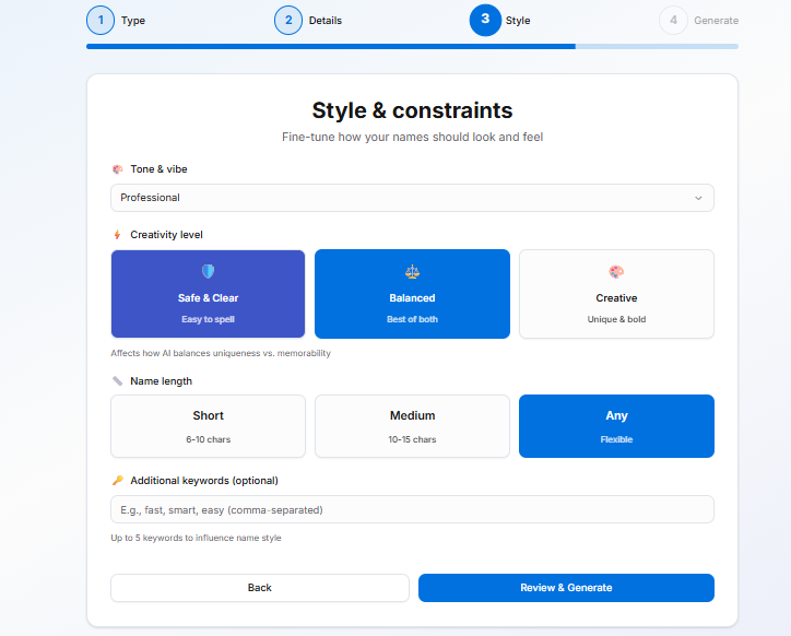 NameItGenie.ai screenshot 10