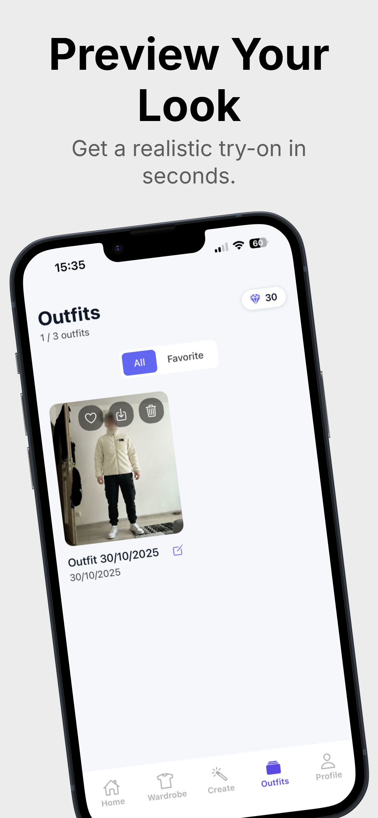 OutfitSnap – AI Stylist & Virtual Try-On screenshot 5