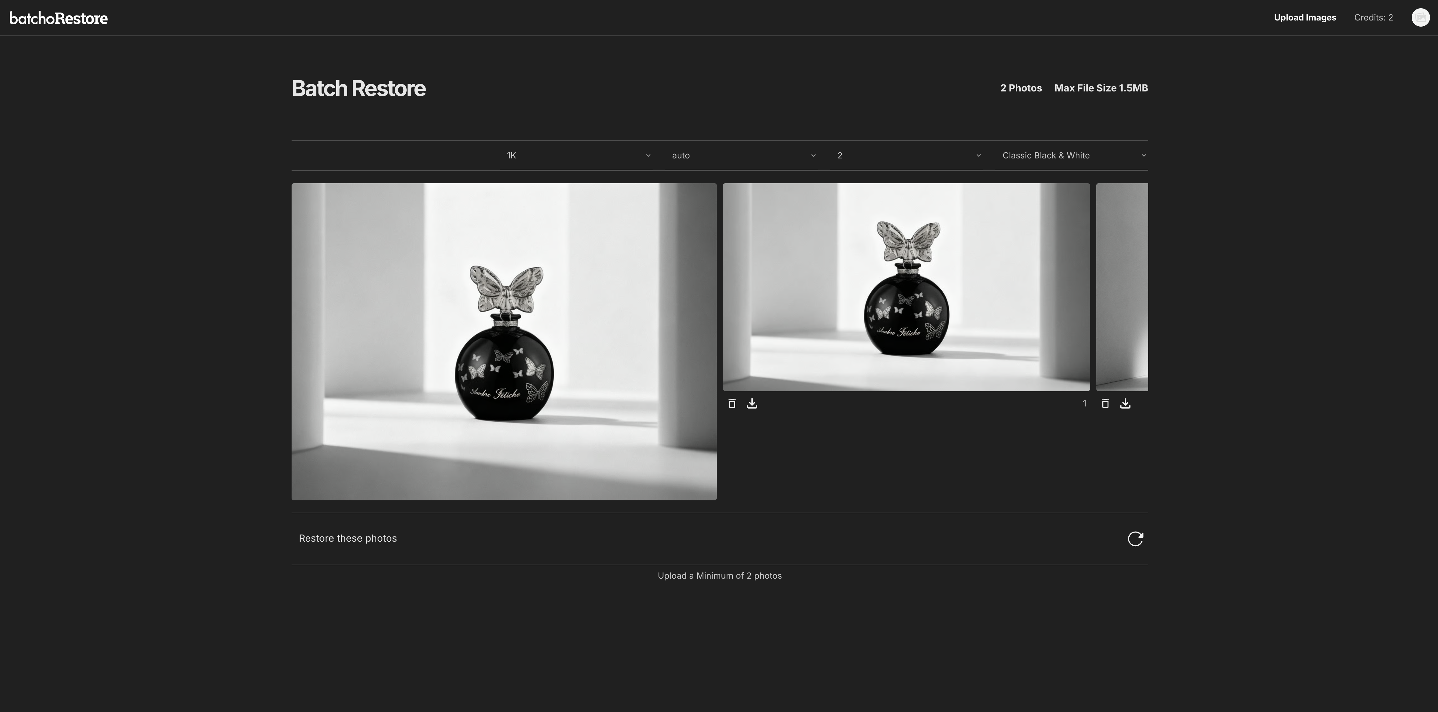 BatchoRestore screenshot 5