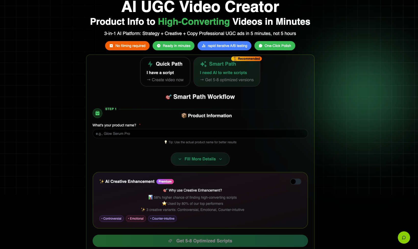 AI UGC Video Creator  screenshot 5