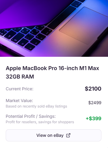 Flipr - Instant eBay Deals with AI screenshot 2