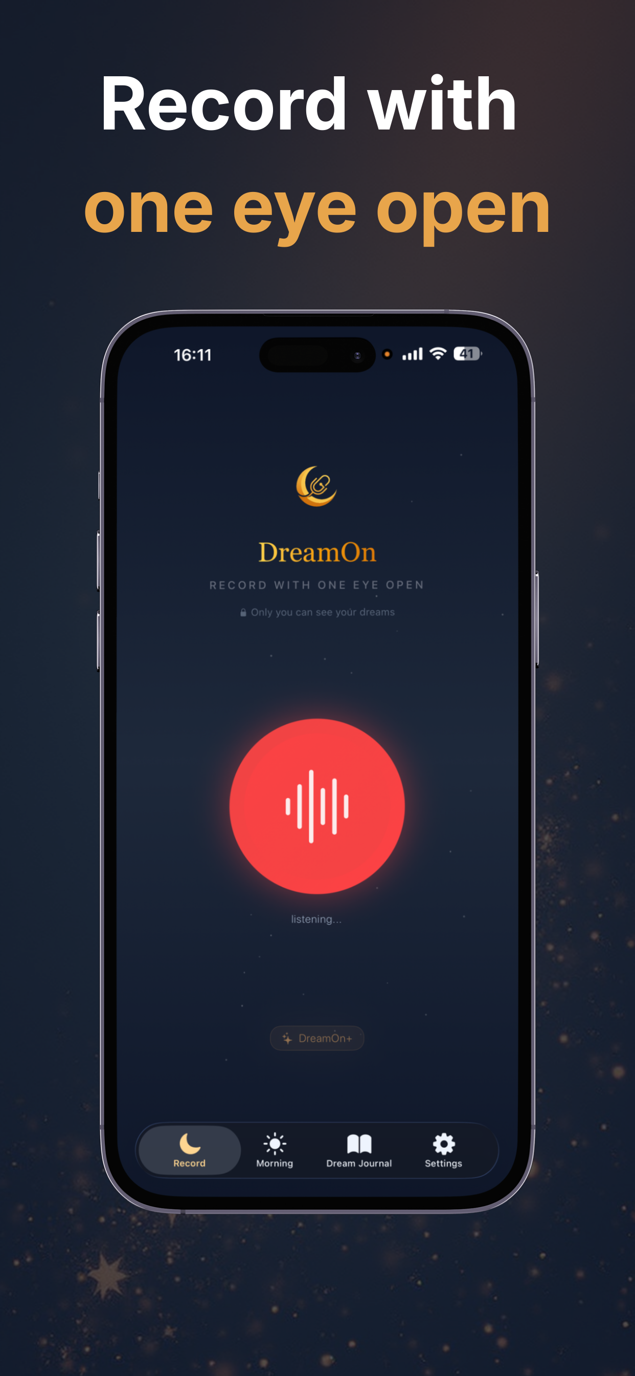 DreamOn screenshot 2