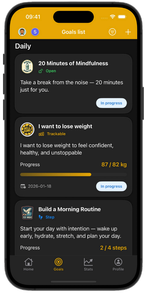 Goalzee - Your AI Habit Coach screenshot 8