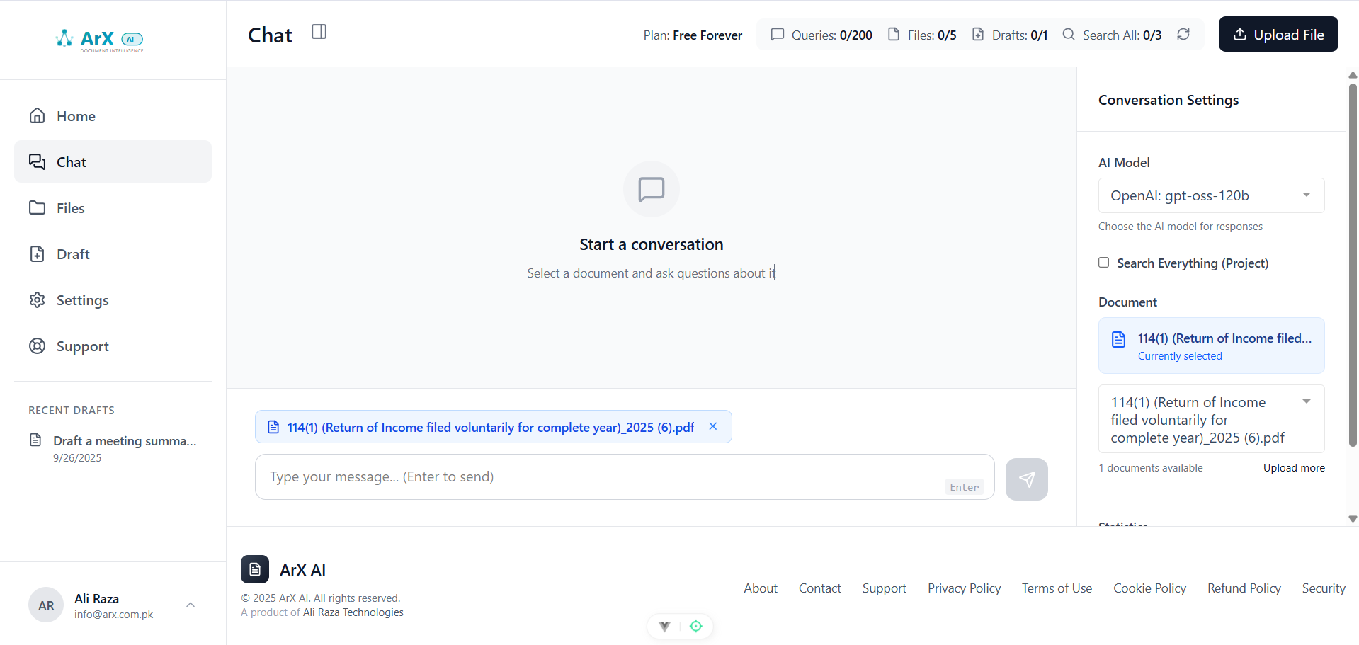 ArX AI screenshot 1