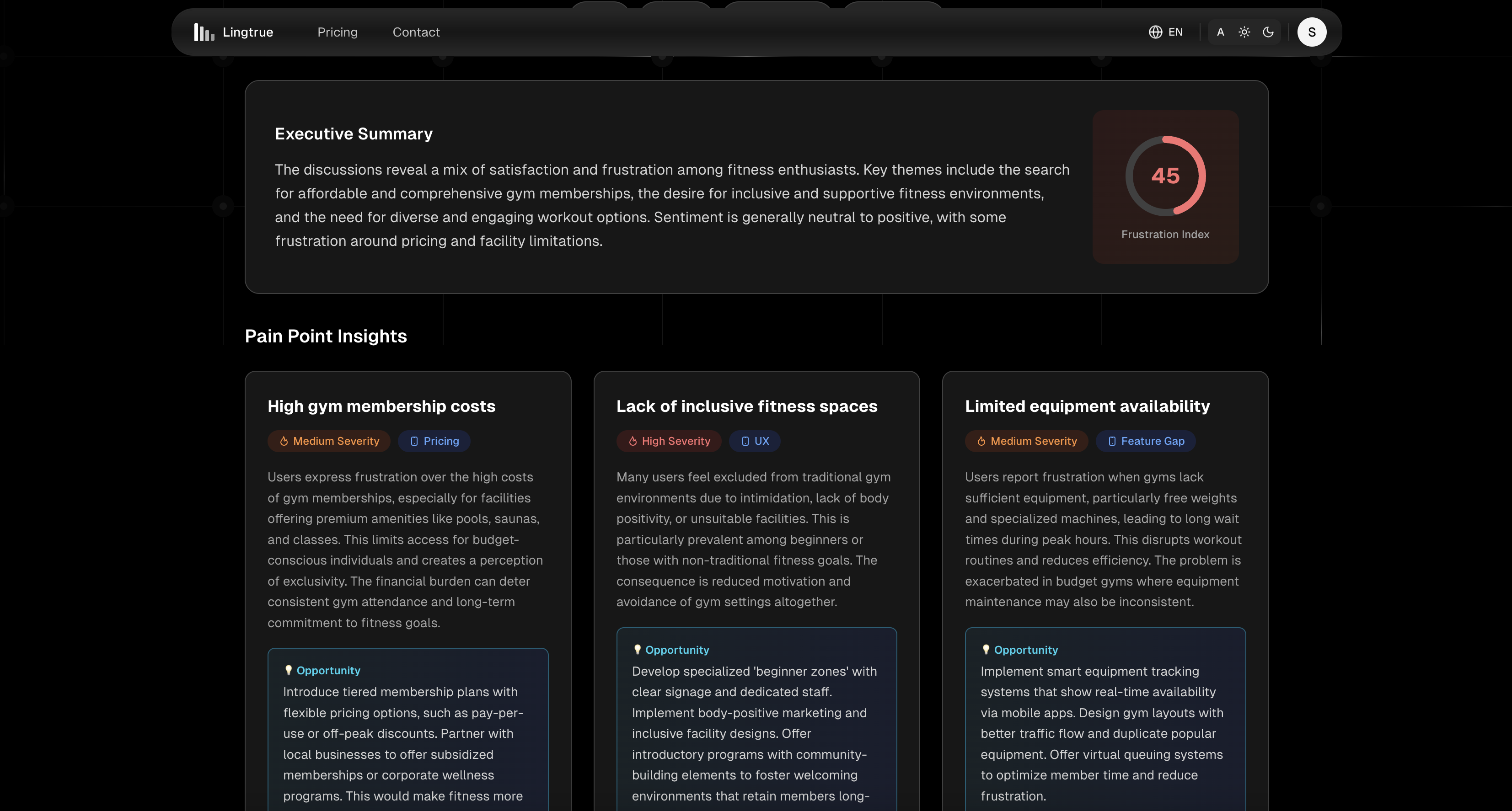 LINGTURE screenshot 5