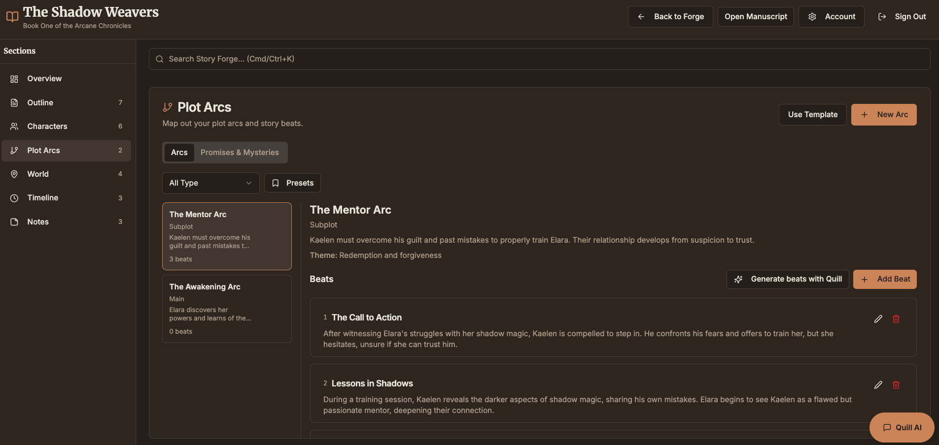 Quill screenshot 12