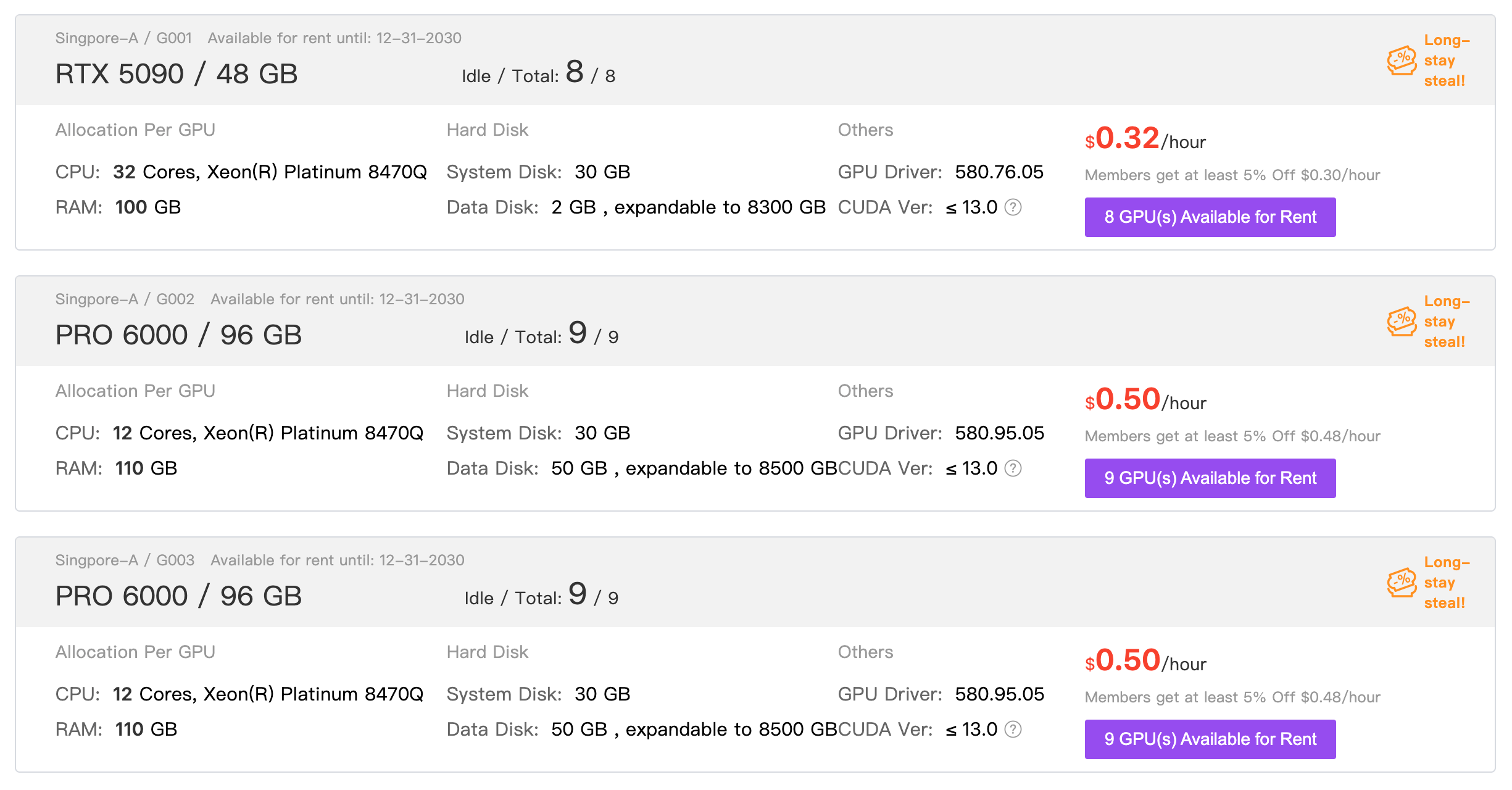 GPUhub Computing Power Cloud screenshot 4