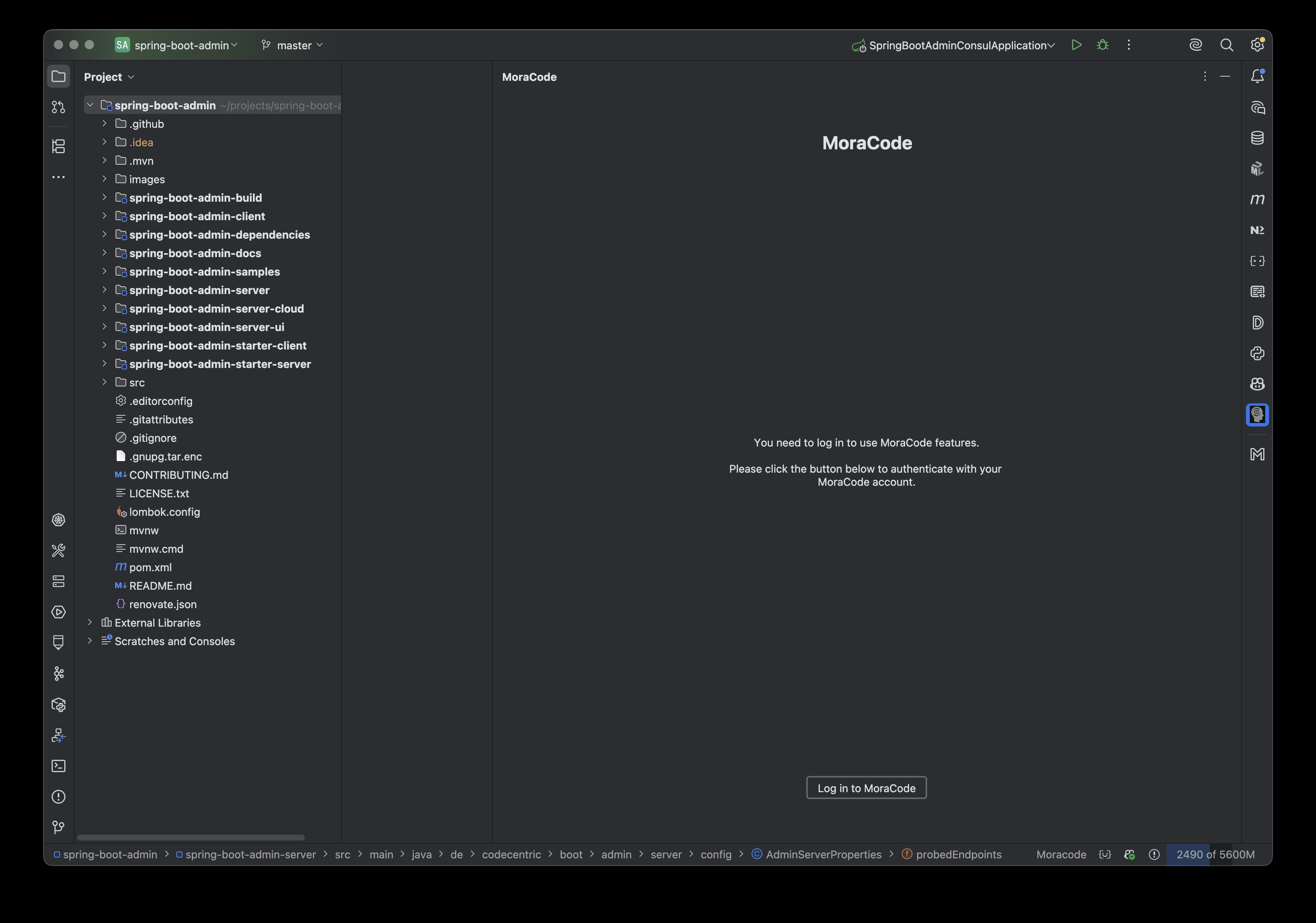 MoracodeAI assistant for large codebases screenshot 3