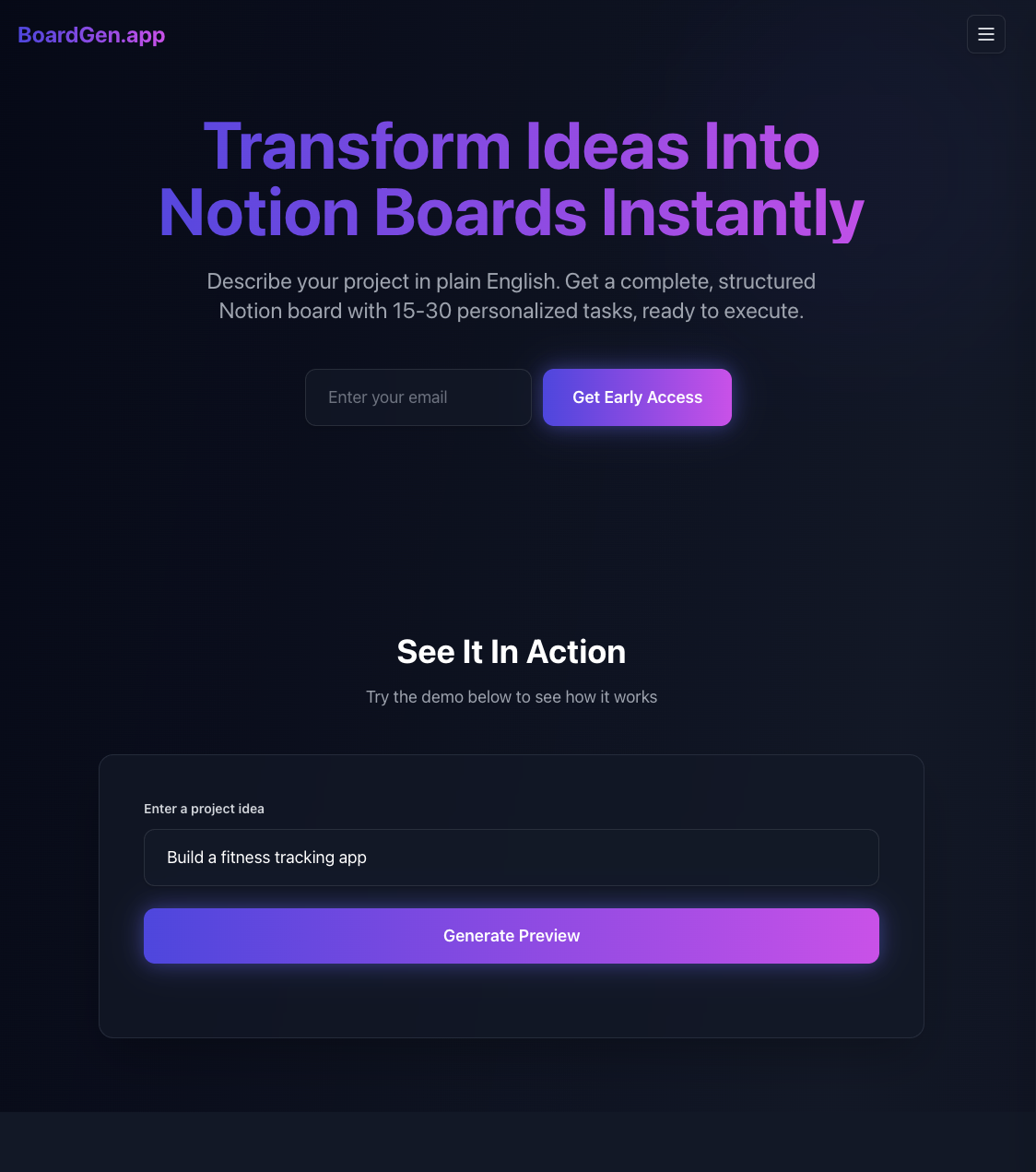 BoardGen.app screenshot 1