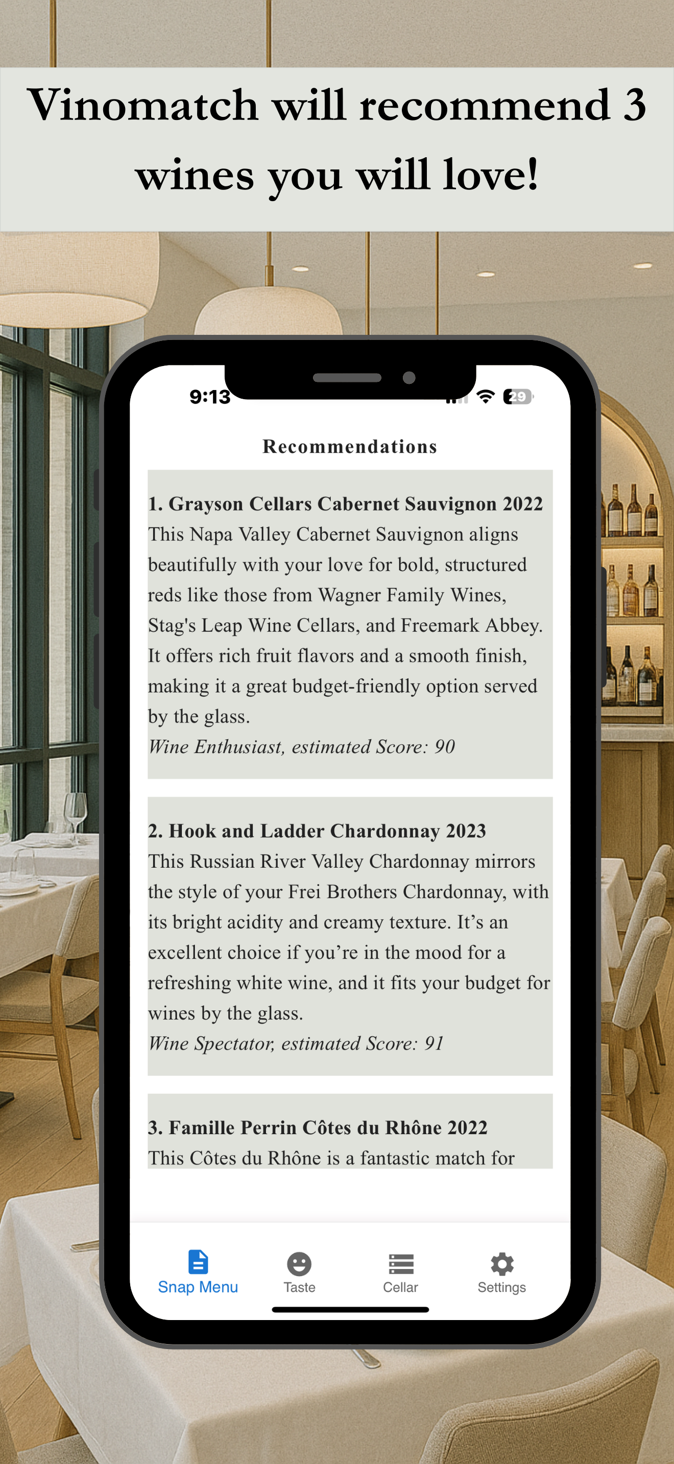 VinoMatch: AI Wine Finder screenshot 3