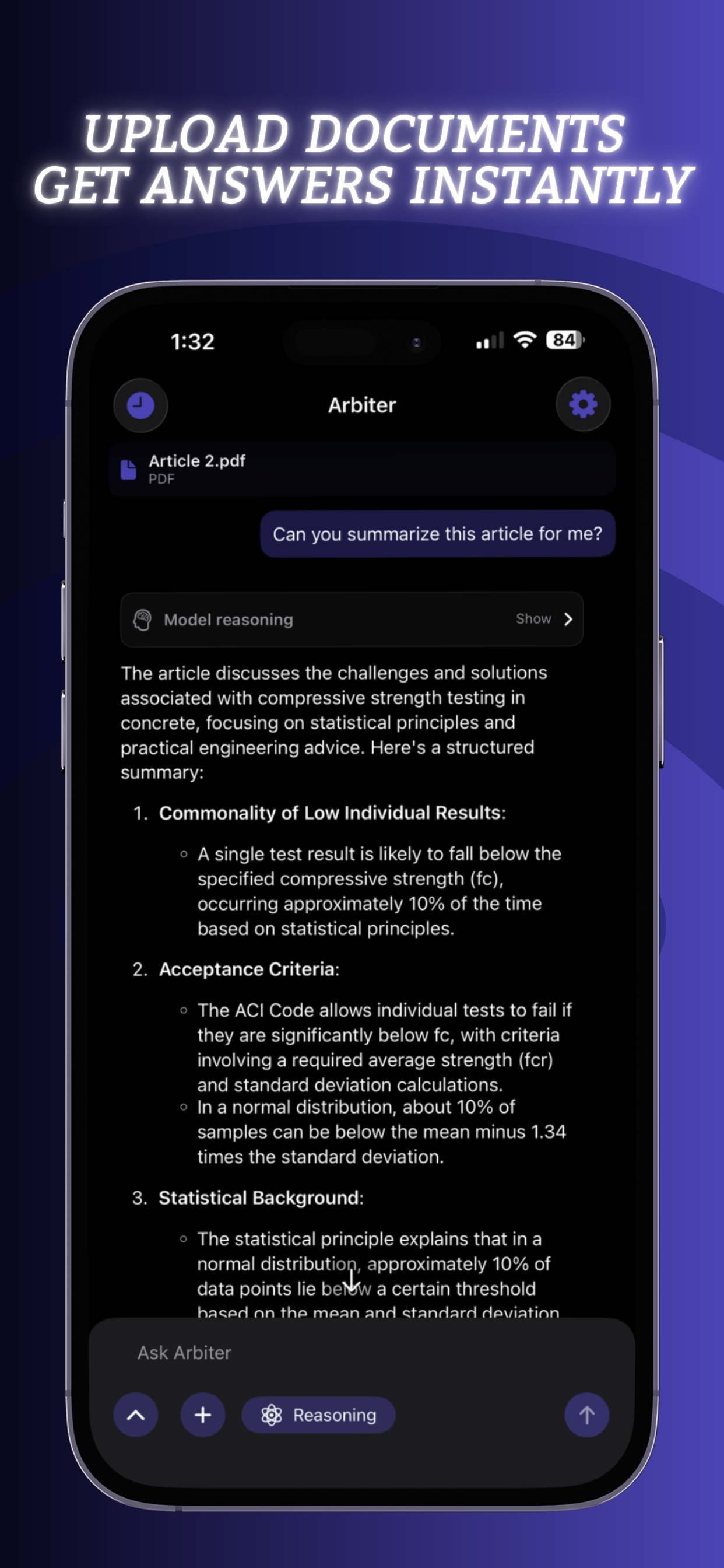 Arbiter AI screenshot 2