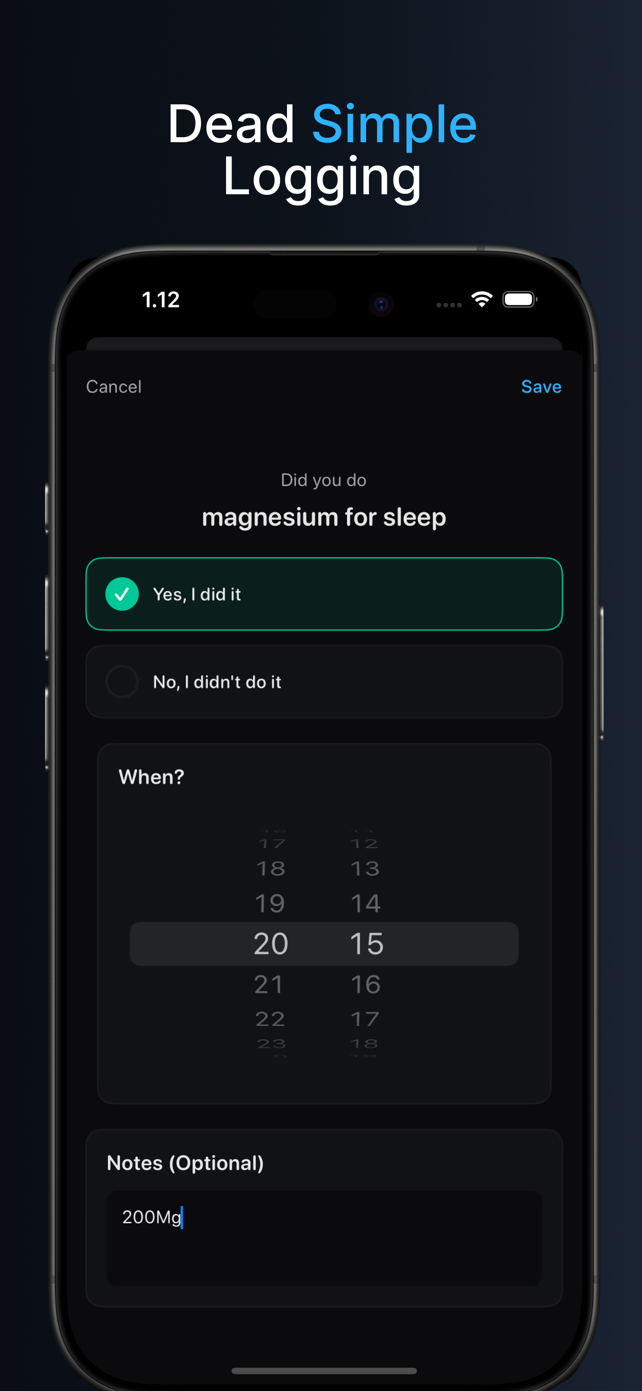 Trialist — Health Experiments screenshot 3