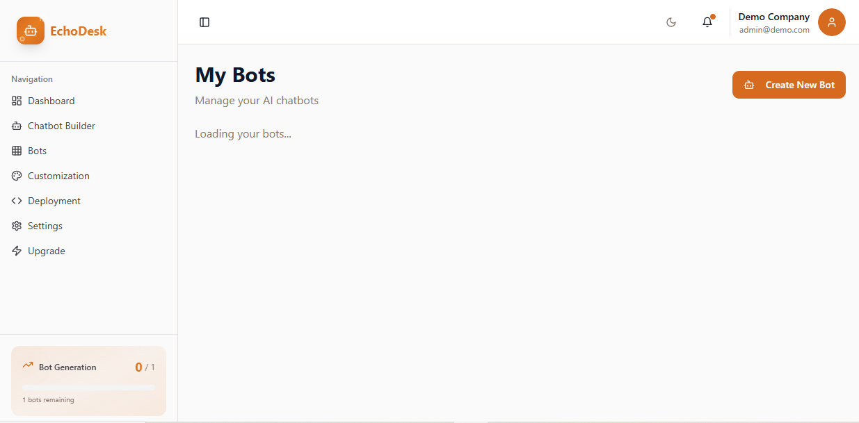 EchoDesk screenshot 2