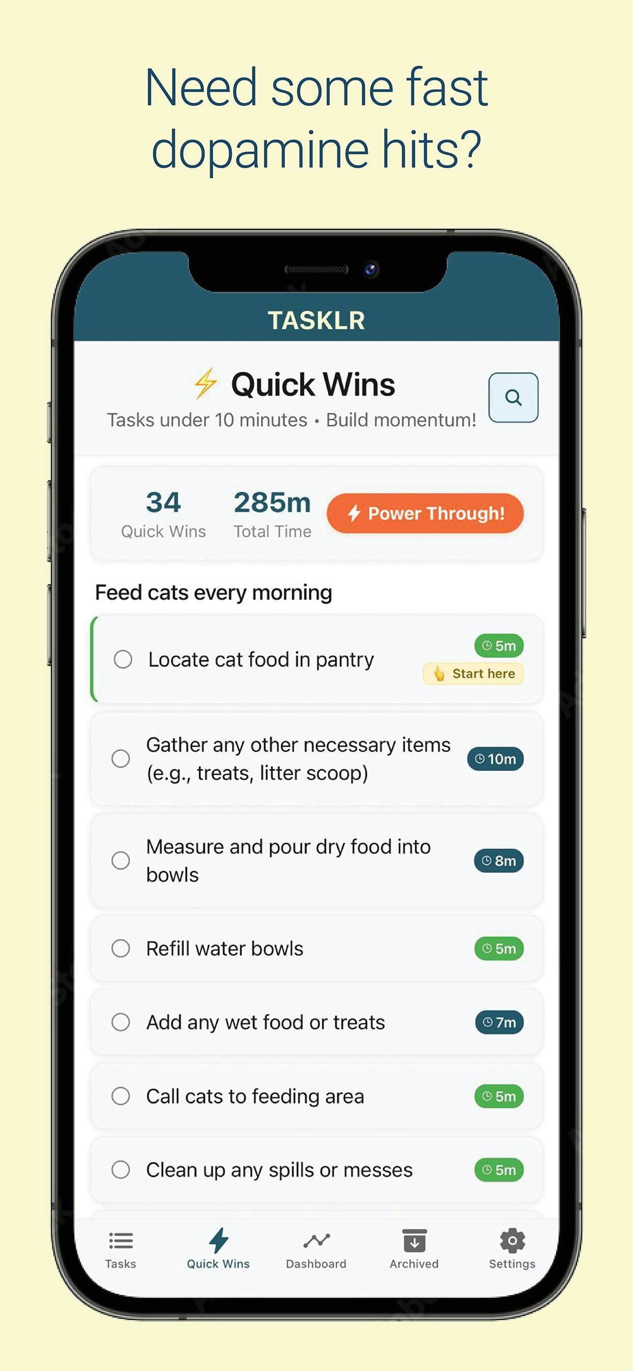 Tasklr screenshot 4