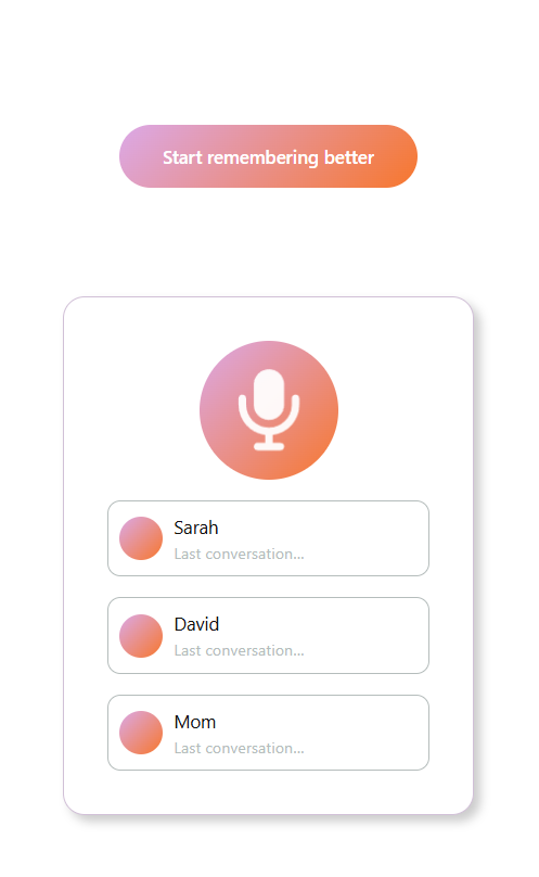 ConvoMemory screenshot 1