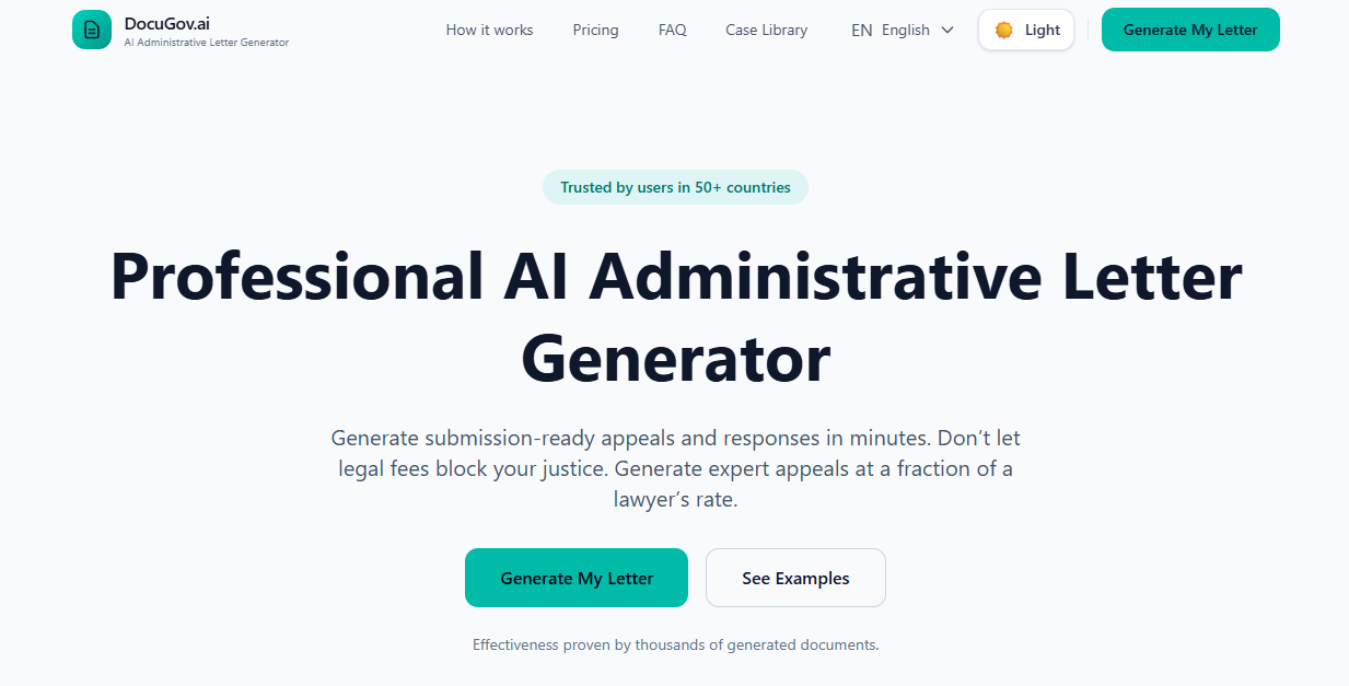 DocuGov.ai screenshot 1