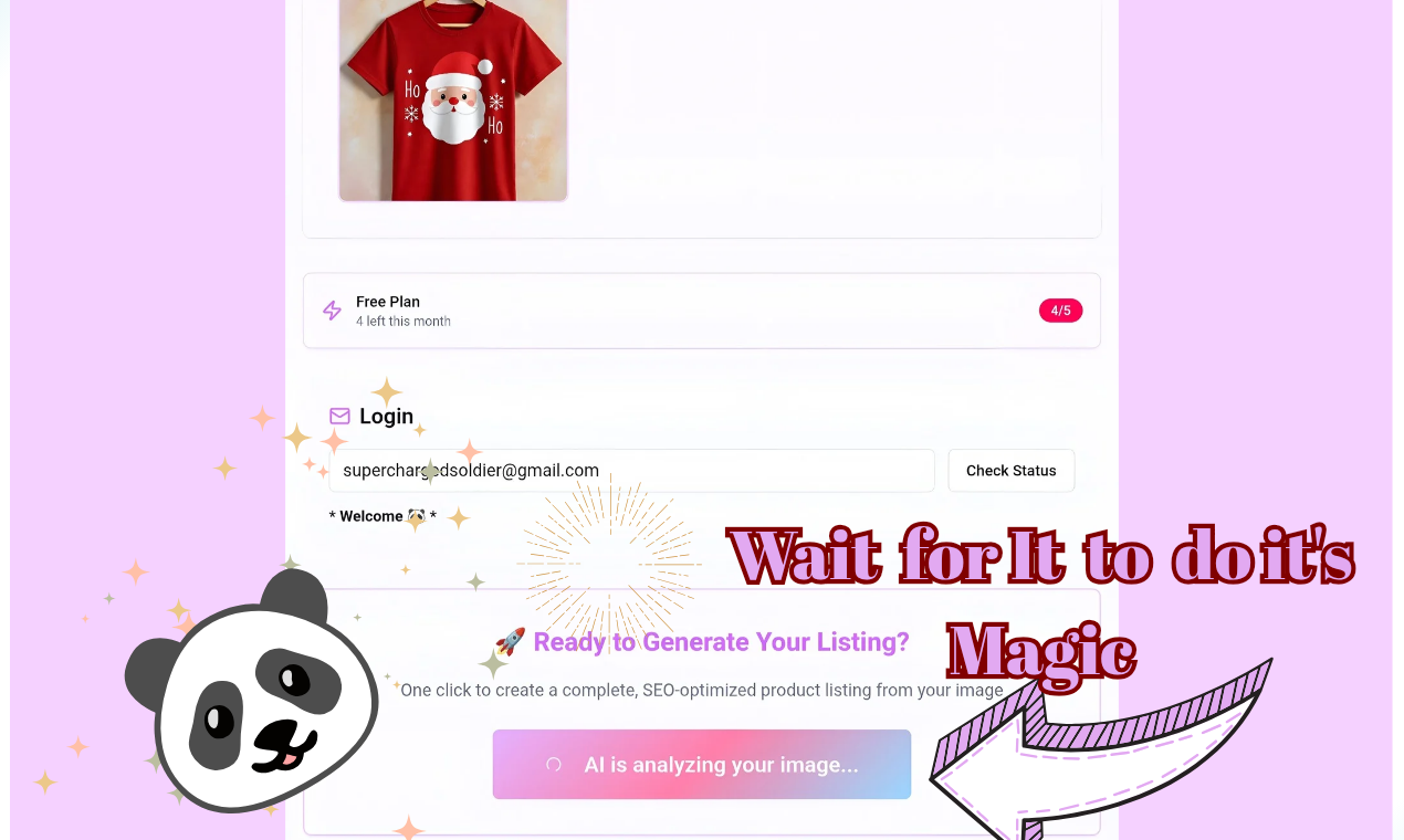 Lister's Wish (AI , image to listing) screenshot 3