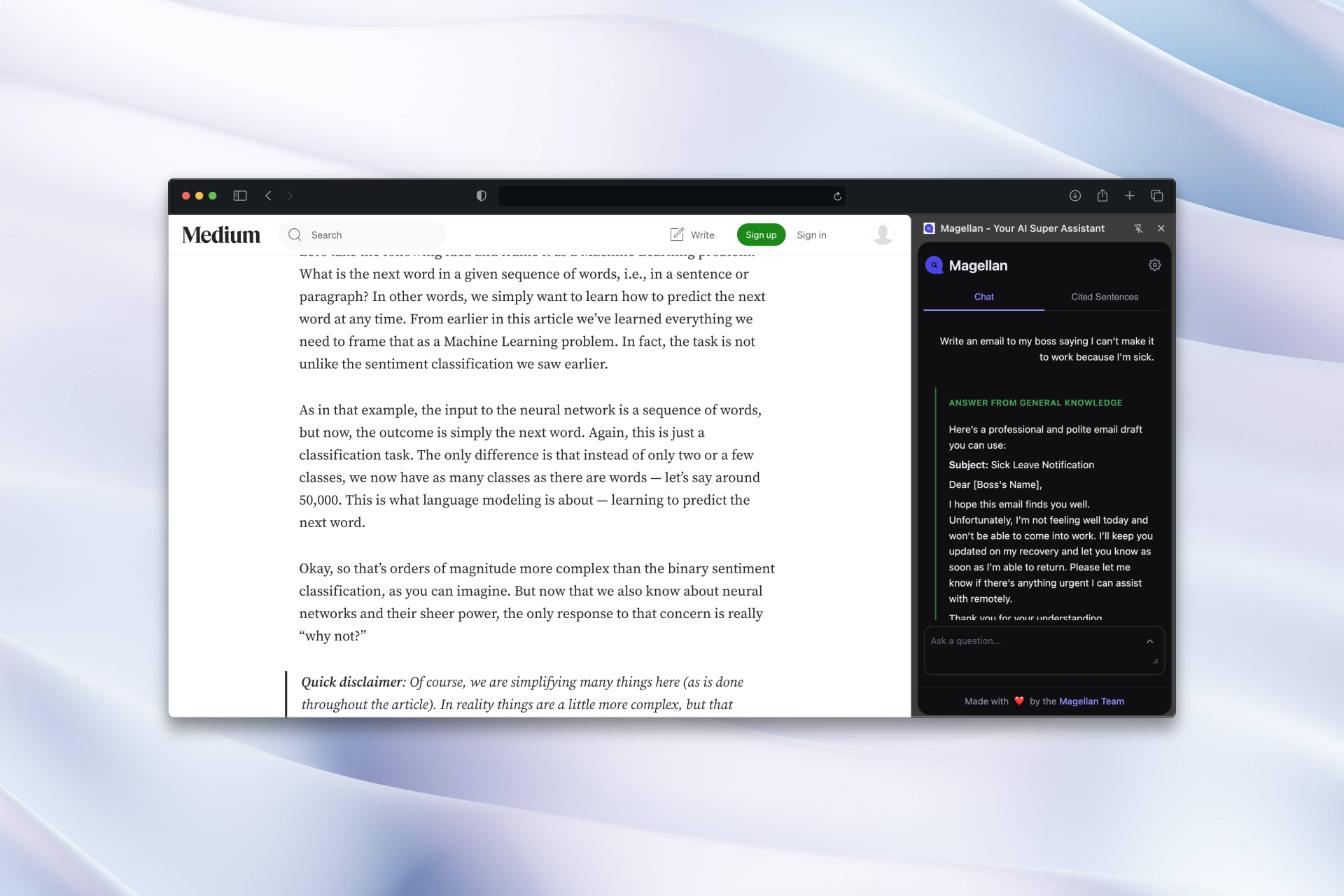 Magellan screenshot 3