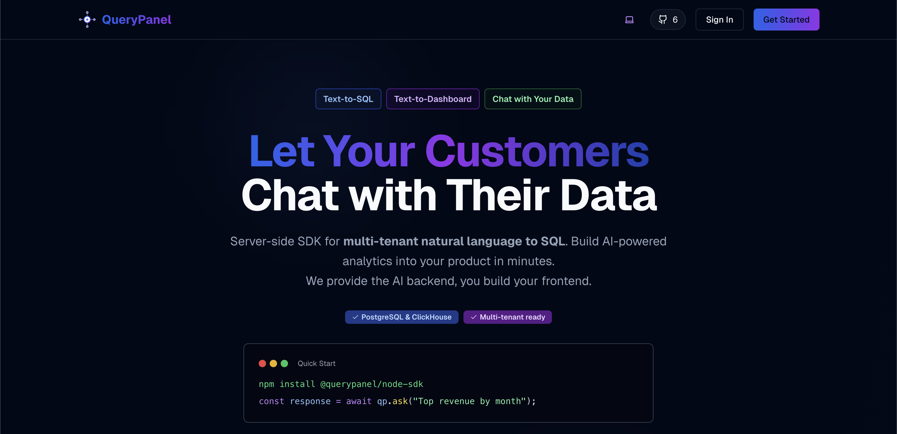 Querypanel: AI-Powered Visualizations screenshot 2
