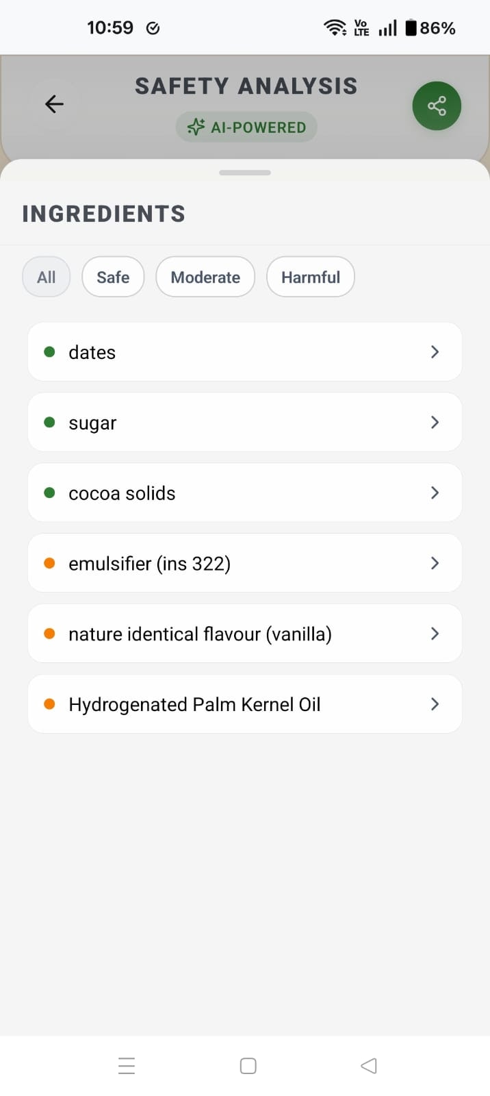 Labelynx - Ingredient Analyzer screenshot 8